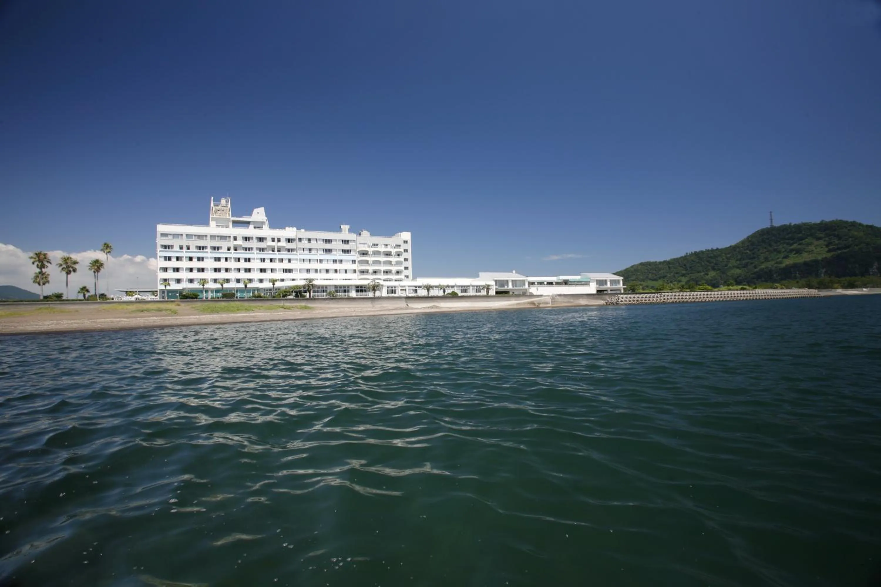 Facade/entrance in Ibusuki Seaside Hotel