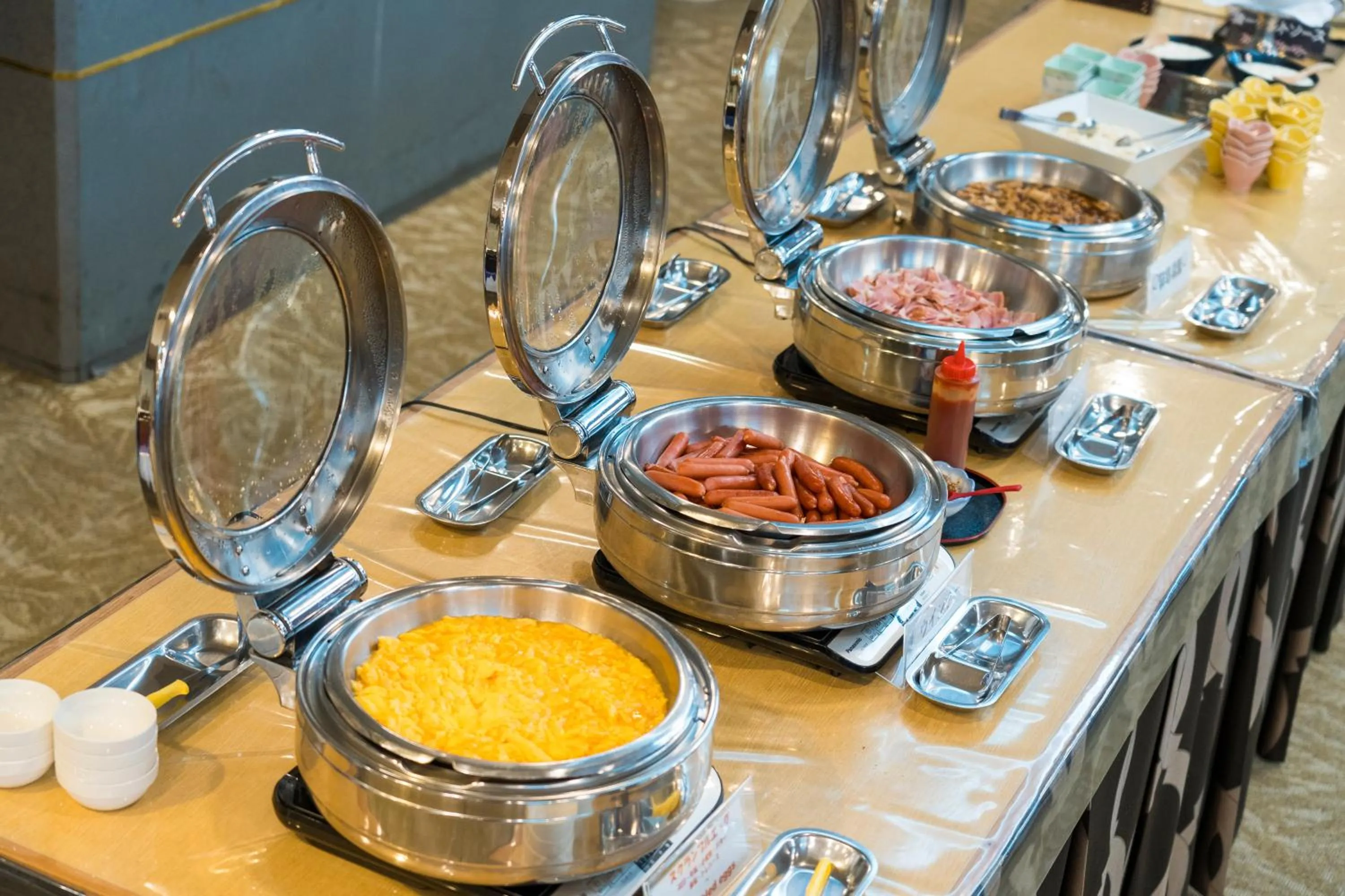 Buffet breakfast in Ibusuki Seaside Hotel