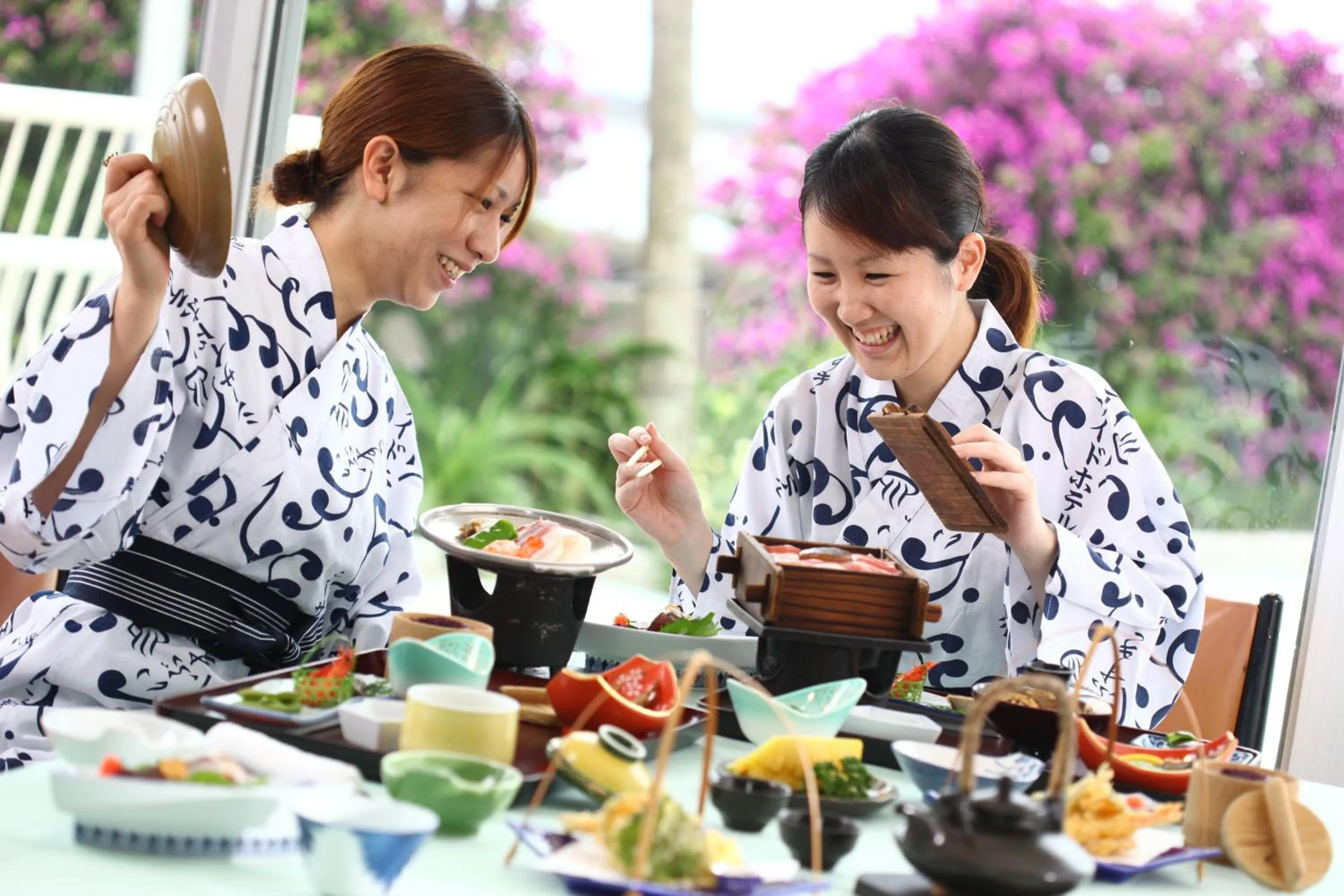 Food in Ibusuki Seaside Hotel