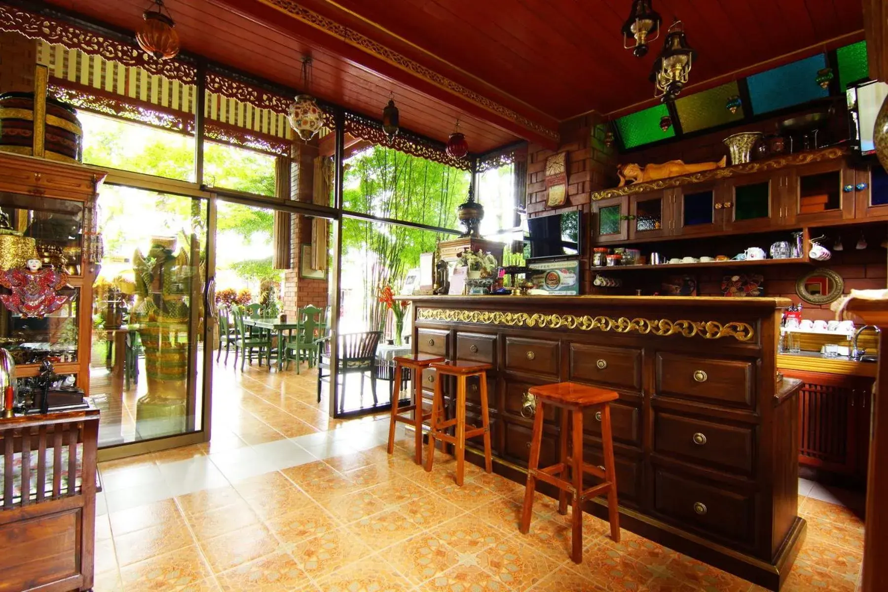 Lobby or reception in Irawadee Resort Lobby or reception in Irawadee Resort