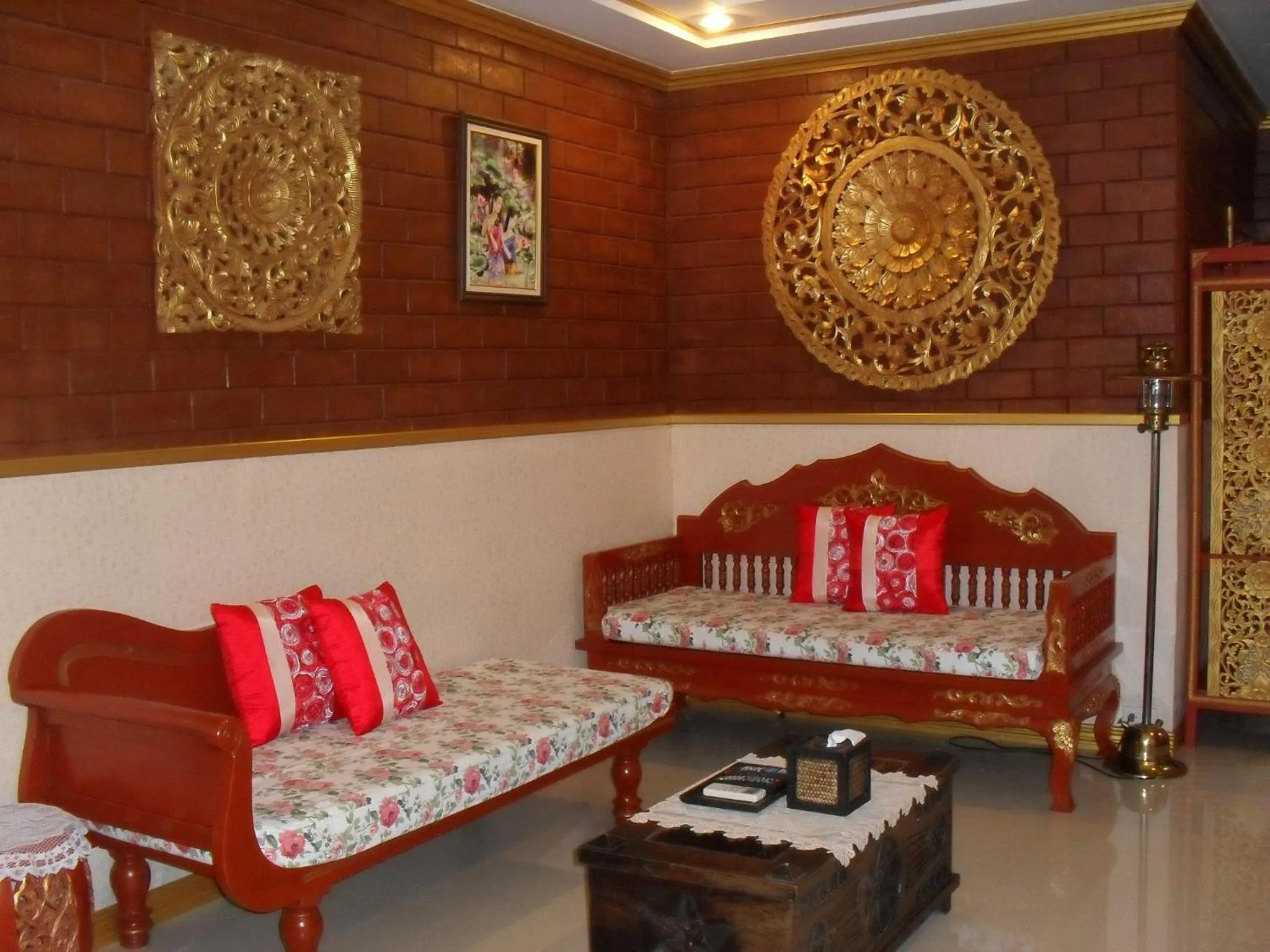 Lobby or reception in Irawadee Resort