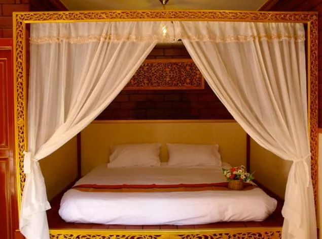 Bed in Irawadee Resort