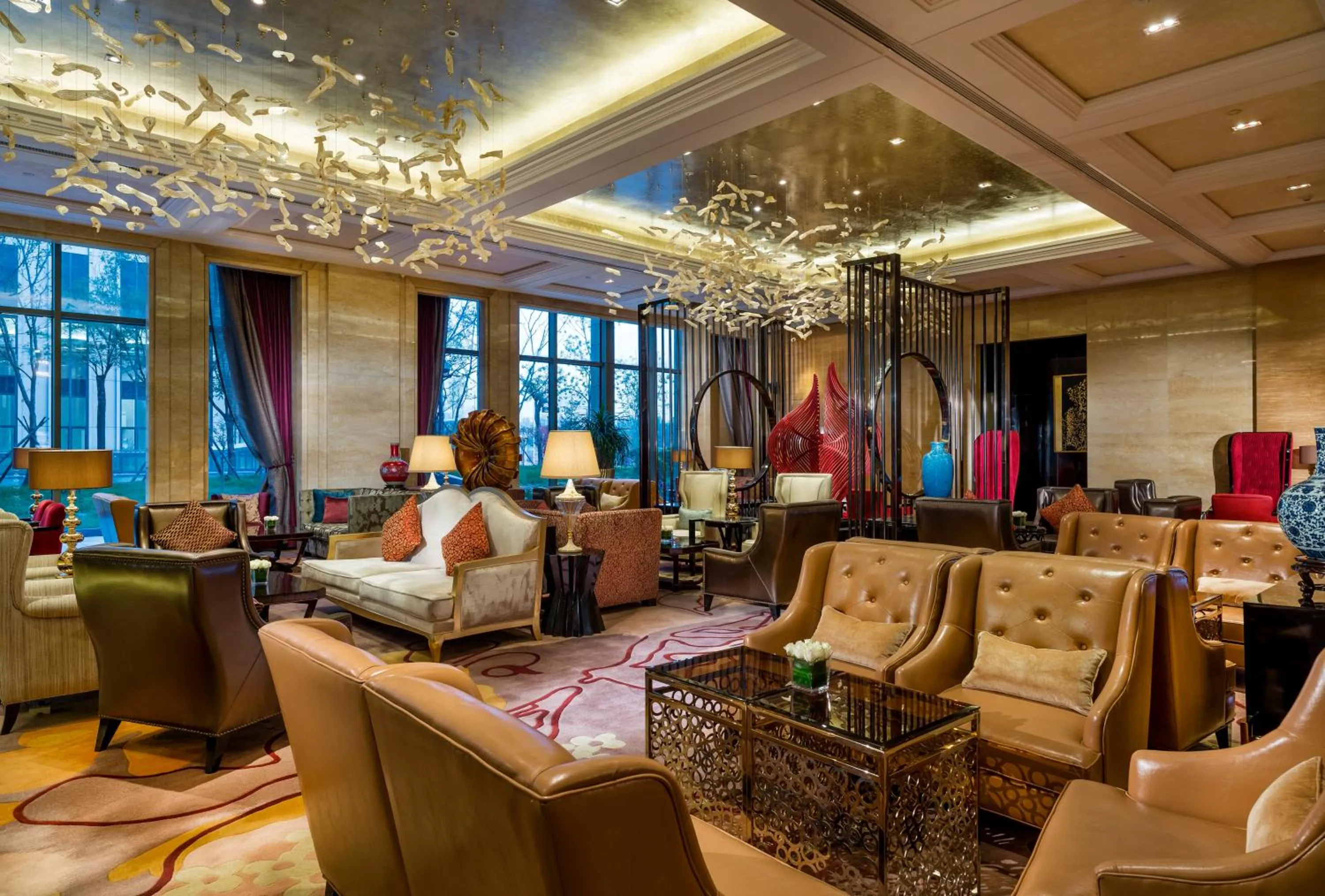 Lounge or bar in InterContinental Shijiazhuang by IHG