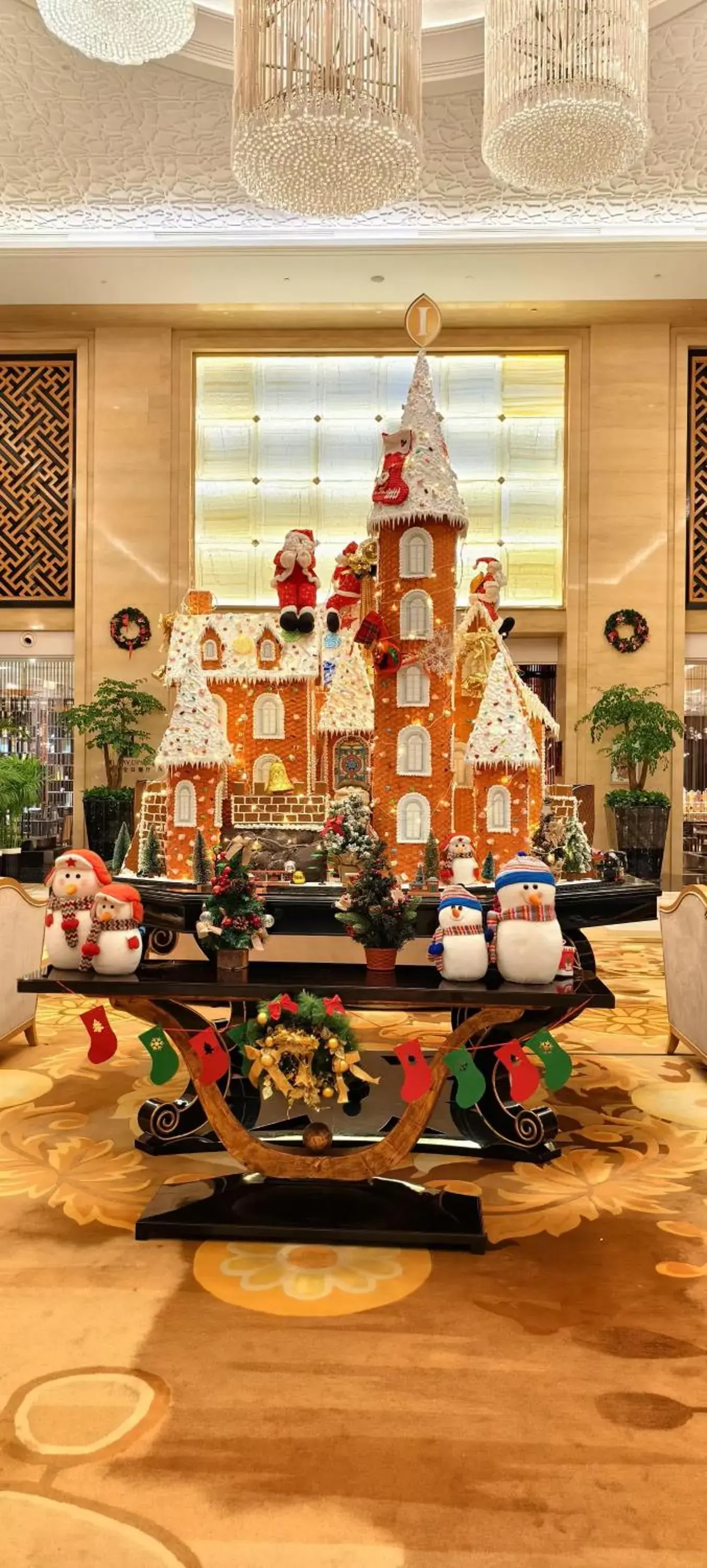 Lobby or reception in InterContinental Shijiazhuang by IHG Lobby or reception in InterContinental Shijiazhuang by IHG