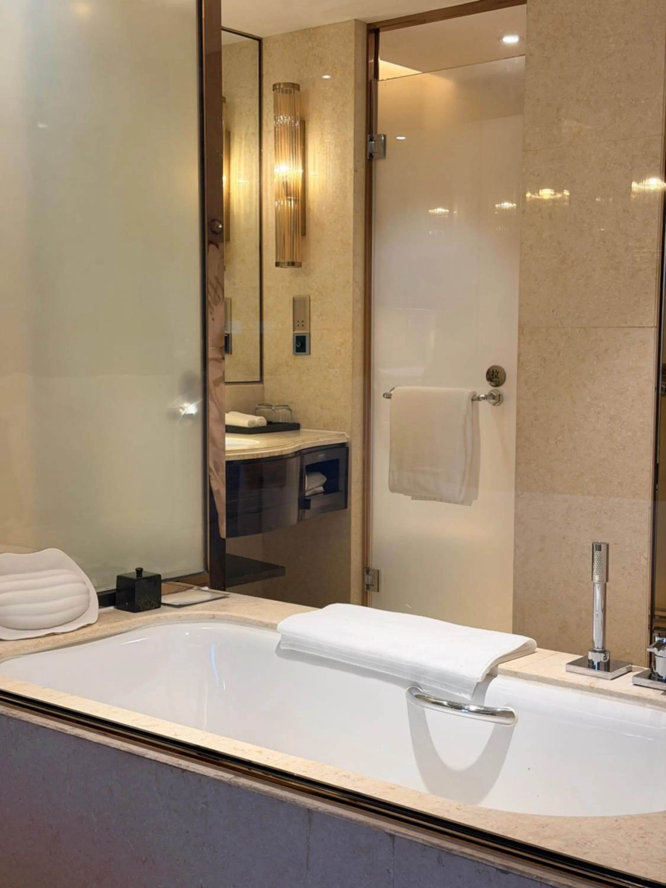 Bathroom in InterContinental Shijiazhuang by IHG