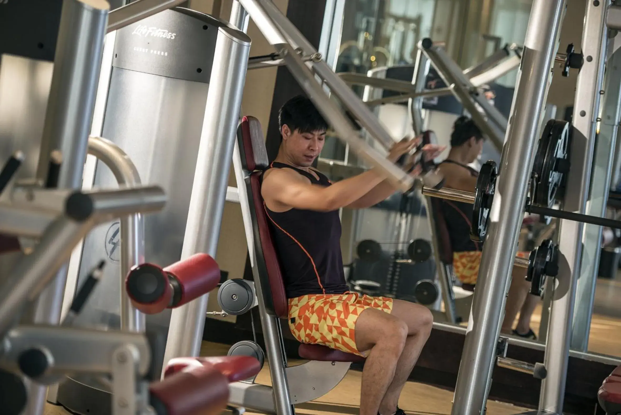 Fitness centre/facilities in InterContinental Shijiazhuang by IHG Fitness centre/facilities in InterContinental Shijiazhuang by IHG