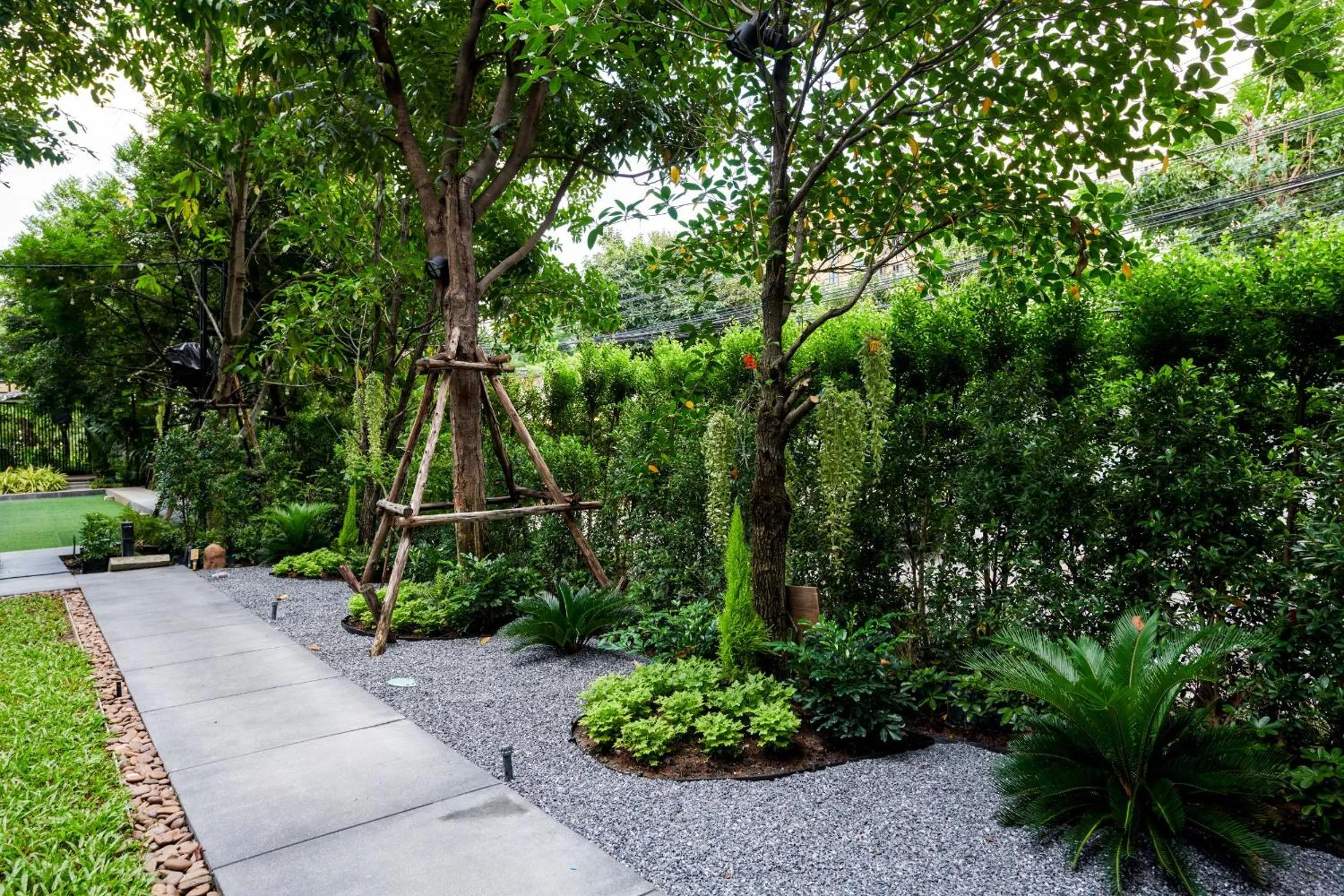 Garden in TK Palace Hotel & Convention Bangkok