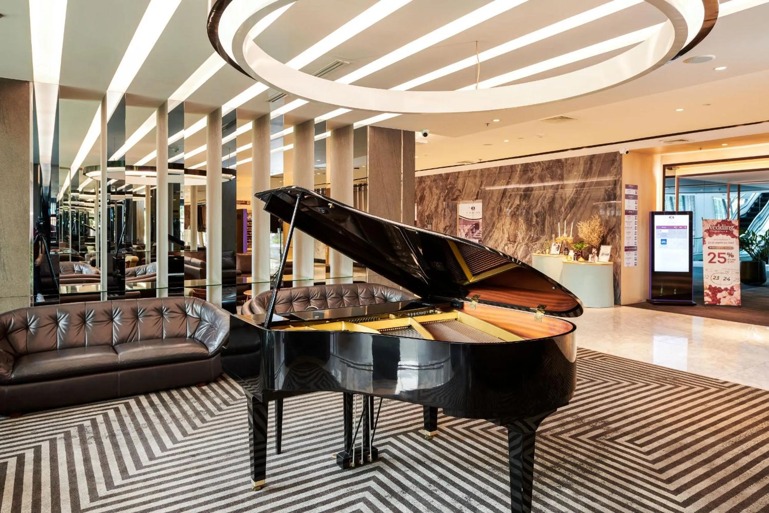 Seating area in TK Palace Hotel & Convention Bangkok