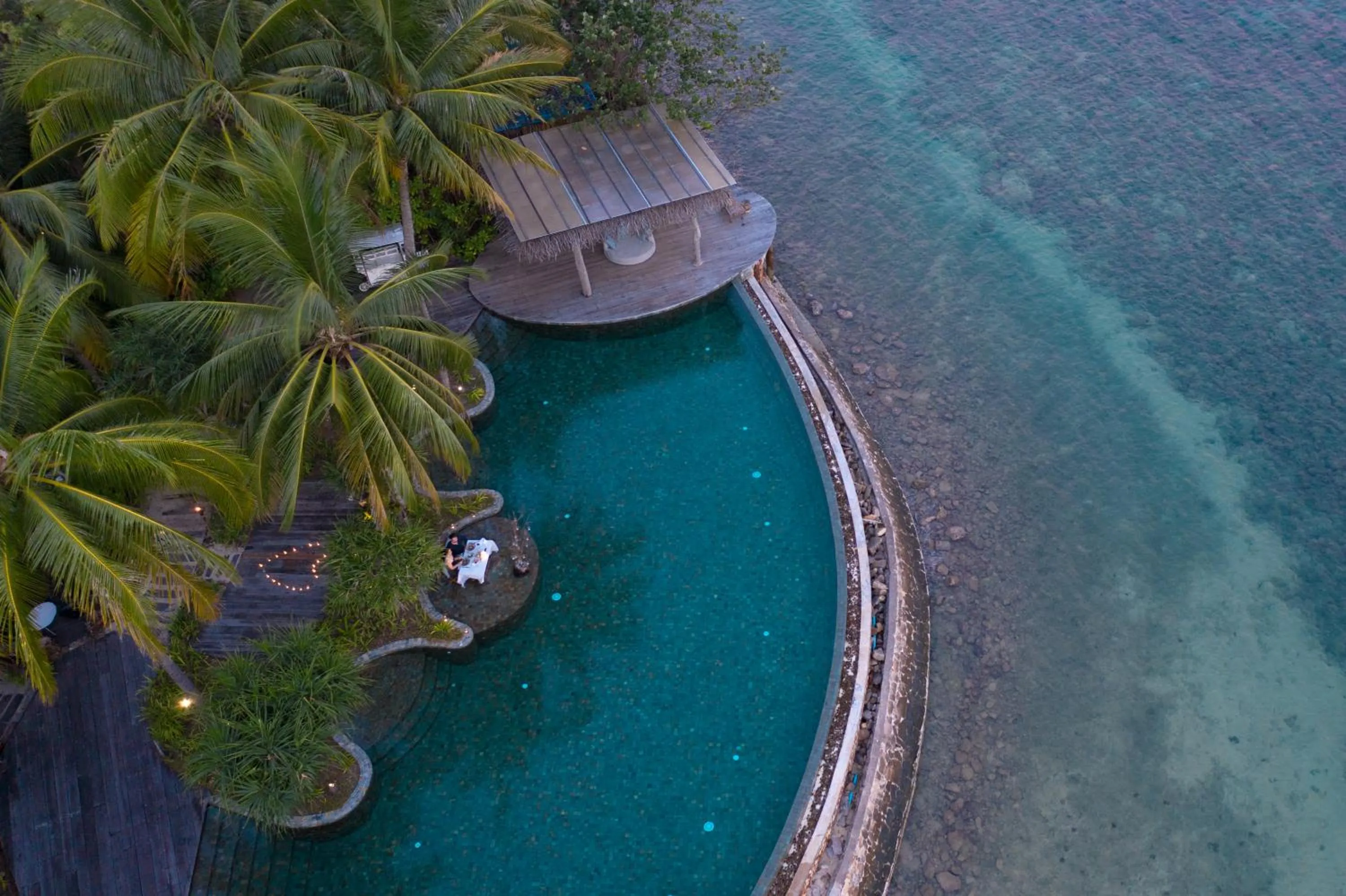 Swimming pool in Song Saa Private Island