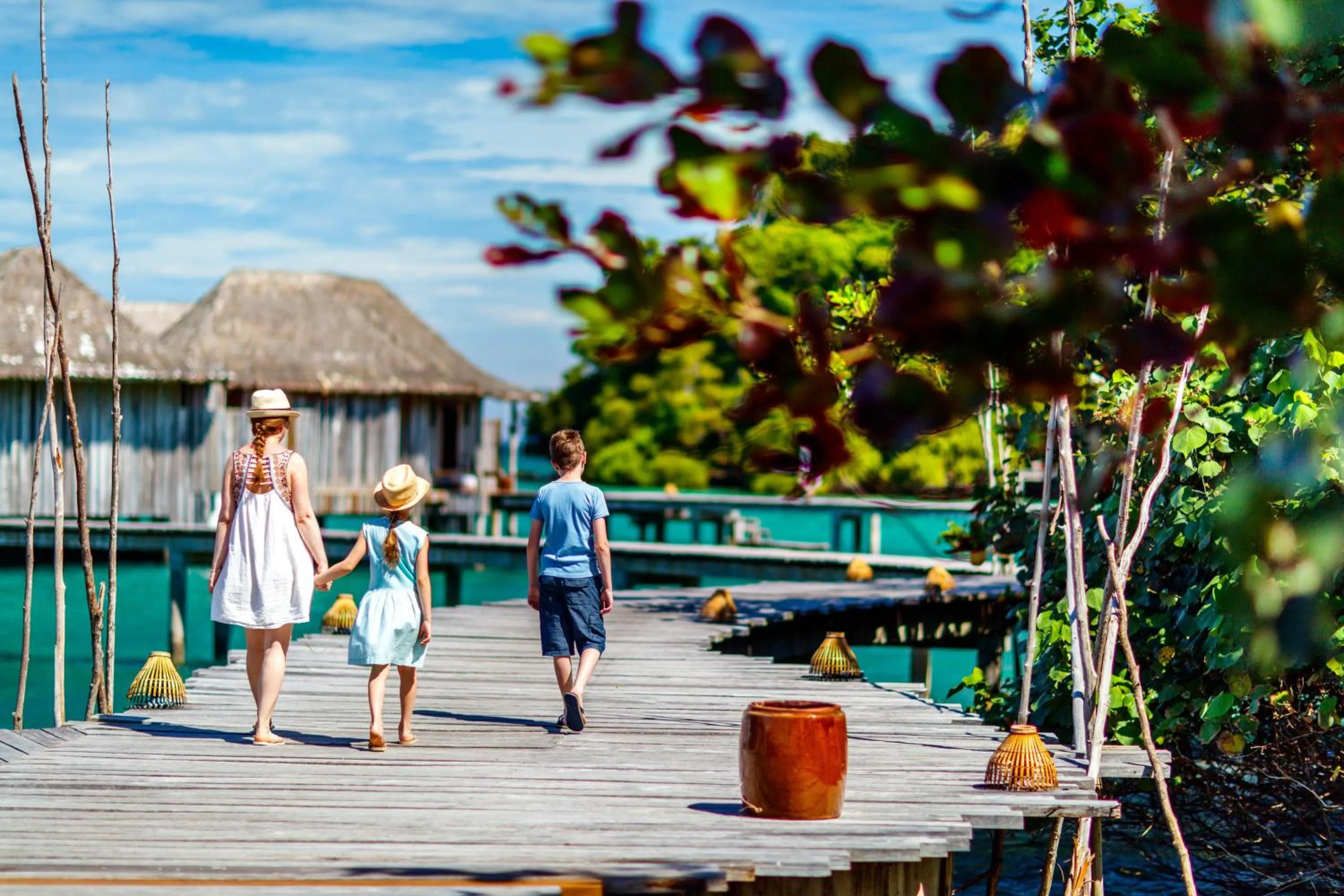 Family in Song Saa Private Island