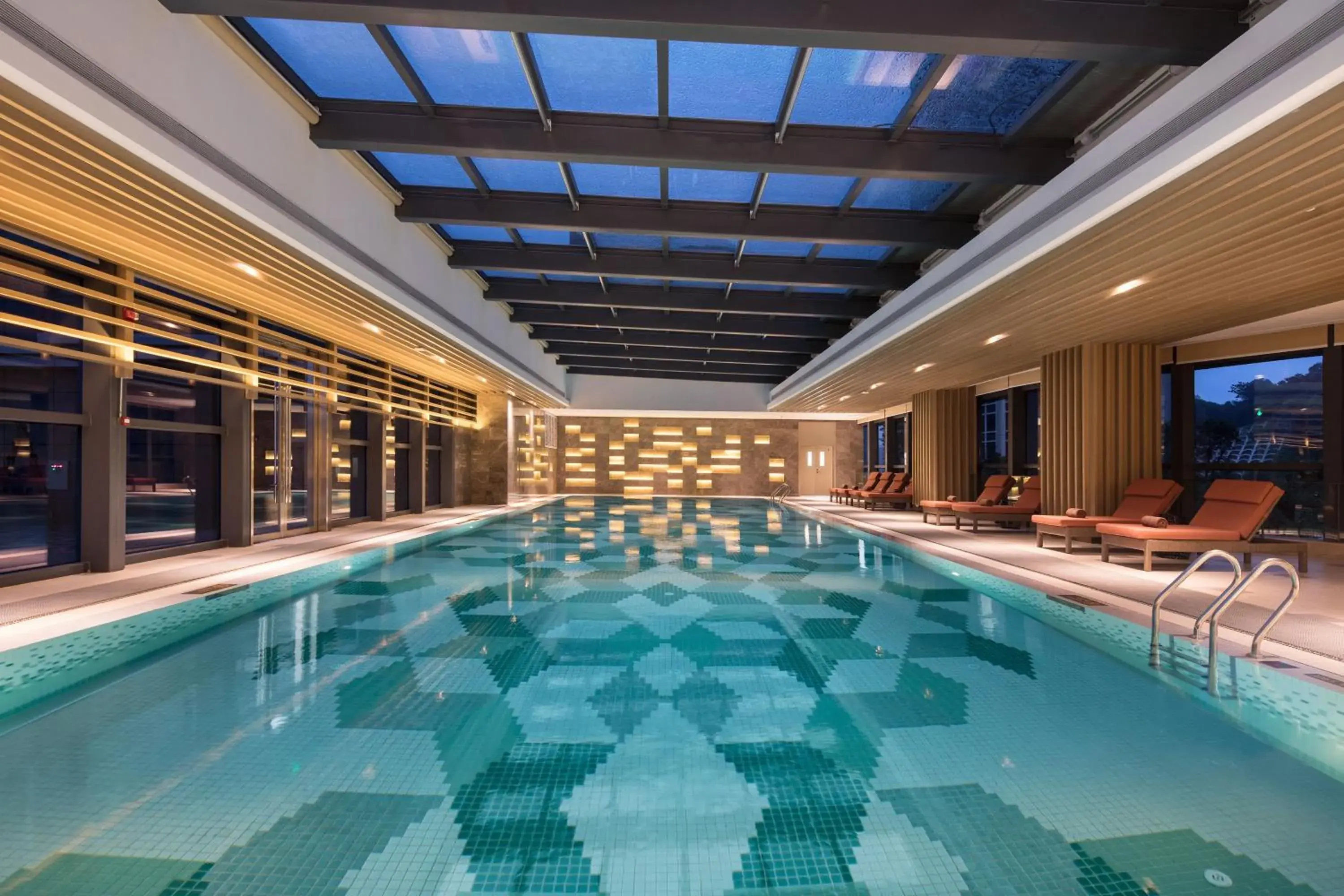 Swimming pool in Holiday Inn Shaoguan Downtown by IHG Swimming pool in Holiday Inn Shaoguan Downtown by IHG