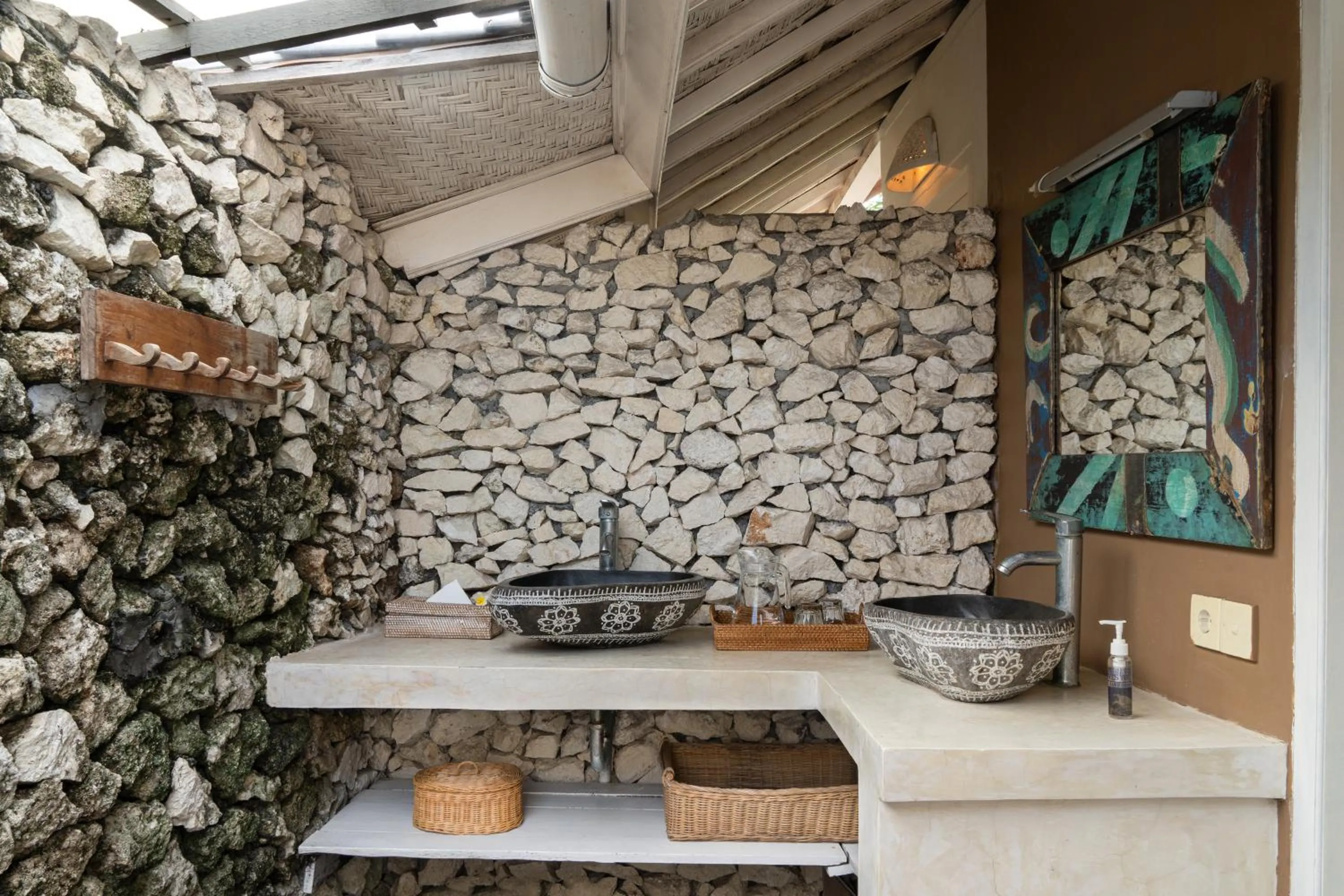 Bathroom in The Chillhouse Canggu by BVR Bali Holiday Rentals