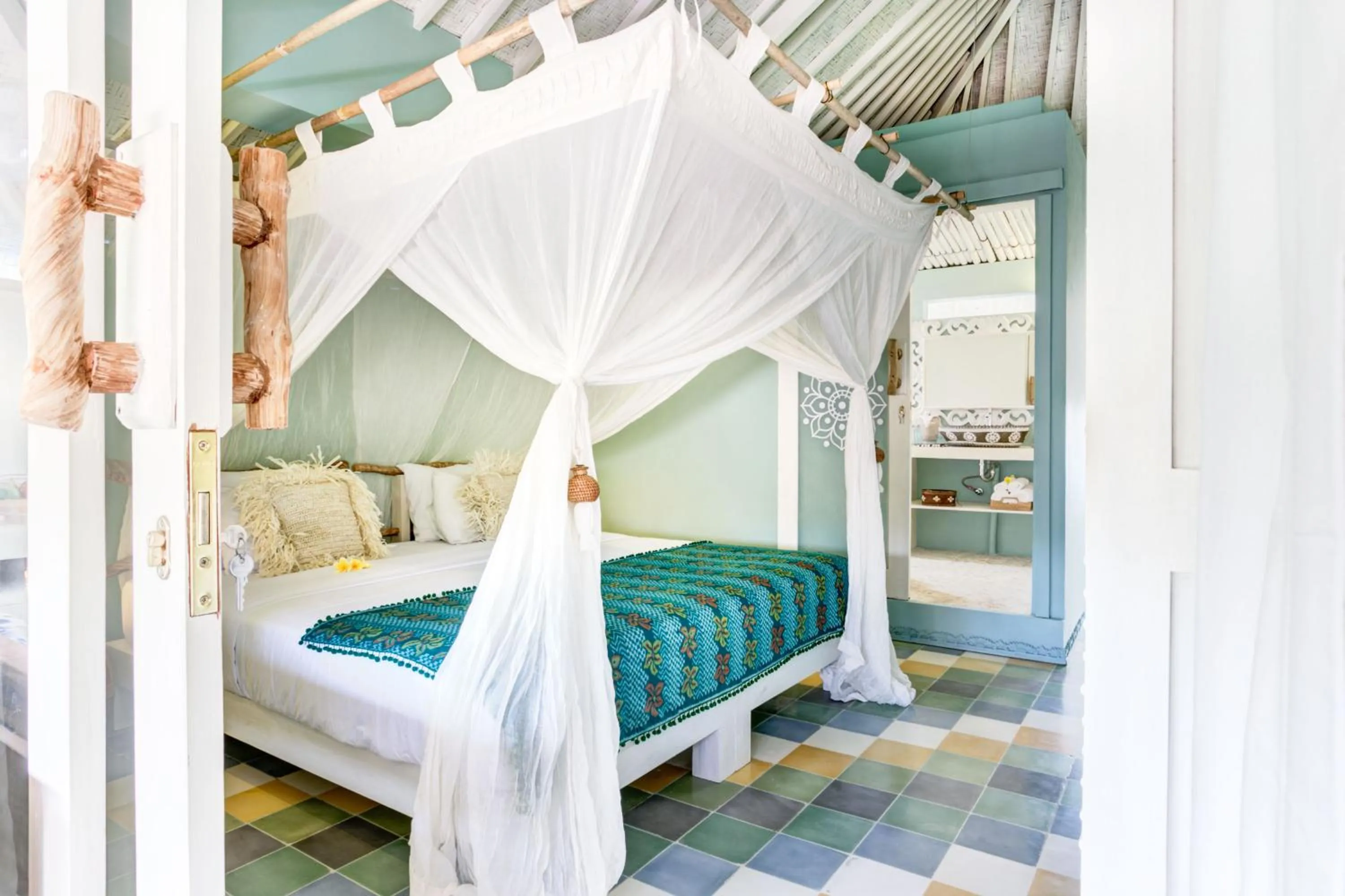 Bedroom, Bed in The Chillhouse Canggu by BVR Bali Holiday Rentals