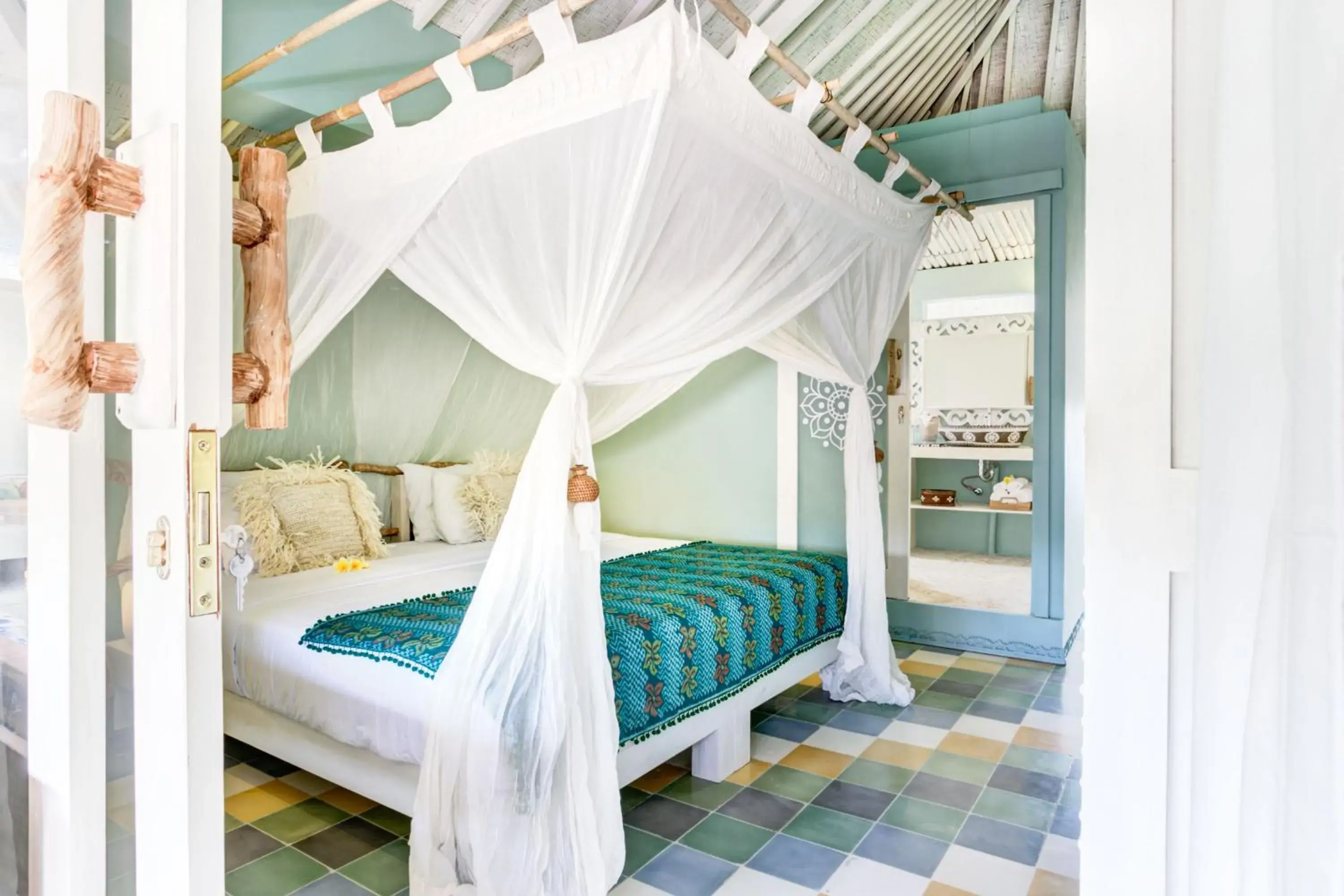 Bedroom, Bed in The Chillhouse Canggu by BVR Bali Holiday Rentals Bedroom, Bed in The Chillhouse Canggu by BVR Bali Holiday Rentals