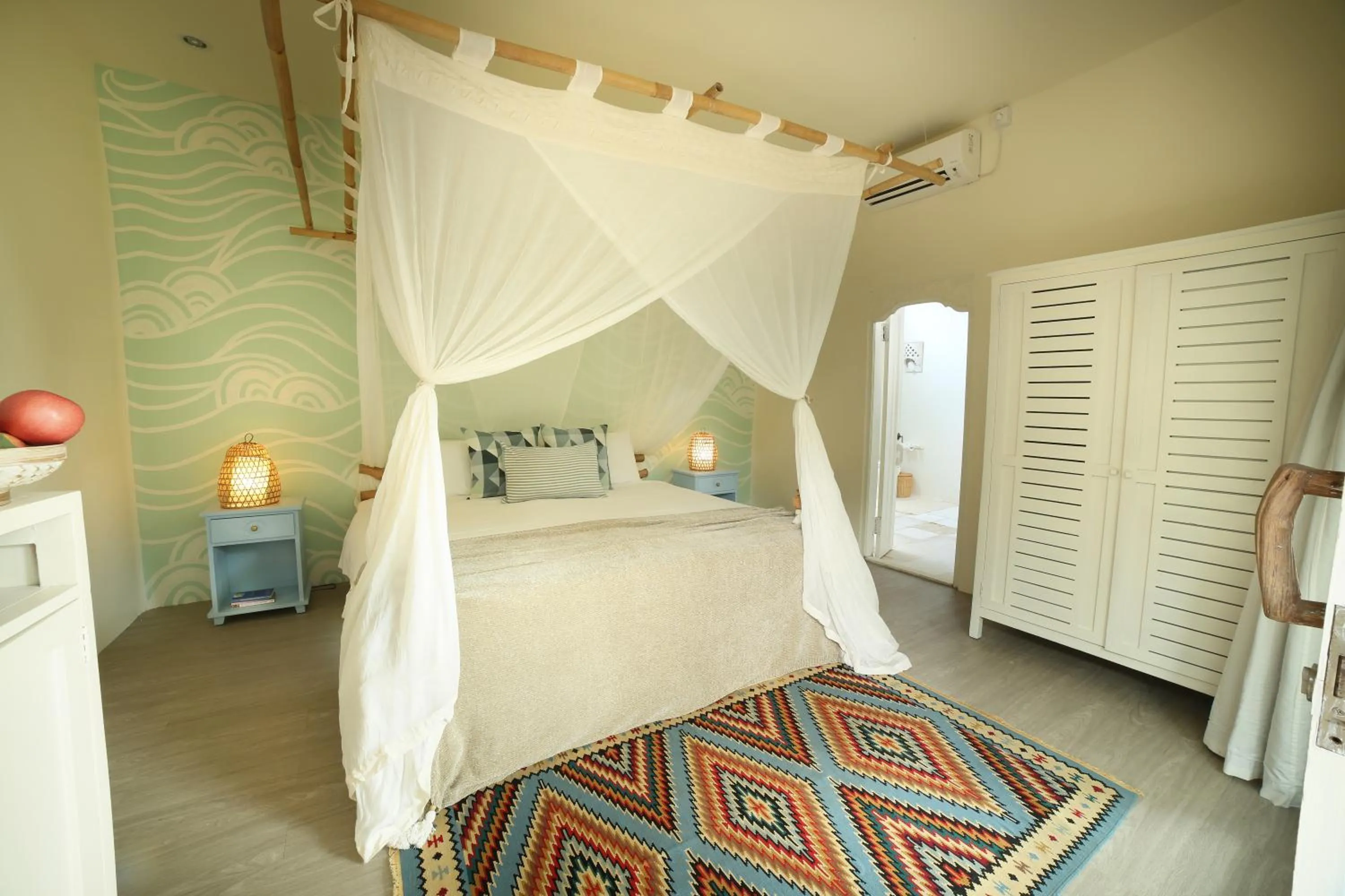 Bedroom, Bed in The Chillhouse Canggu by BVR Bali Holiday Rentals