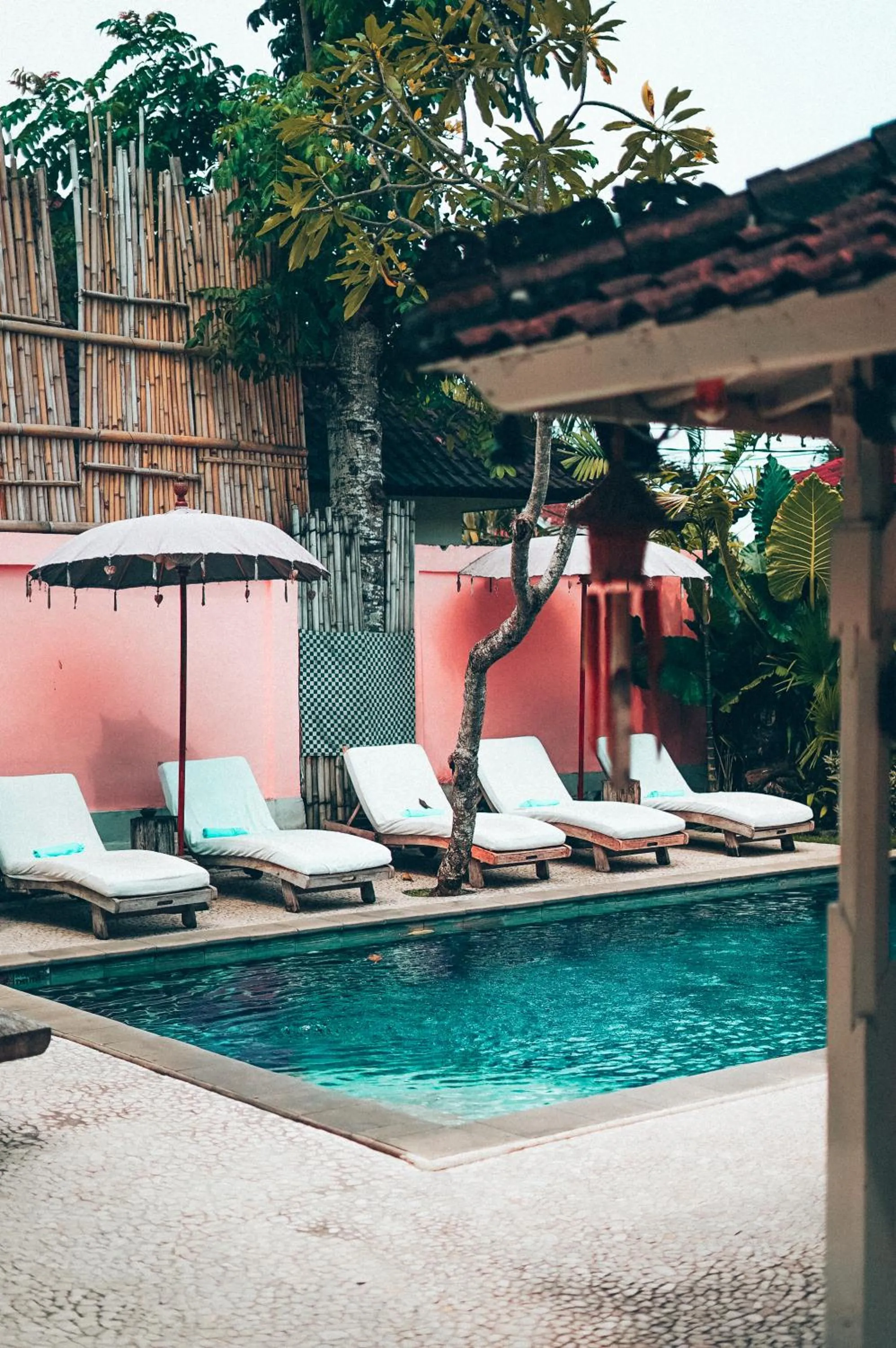 Swimming pool in The Chillhouse Canggu by BVR Bali Holiday Rentals