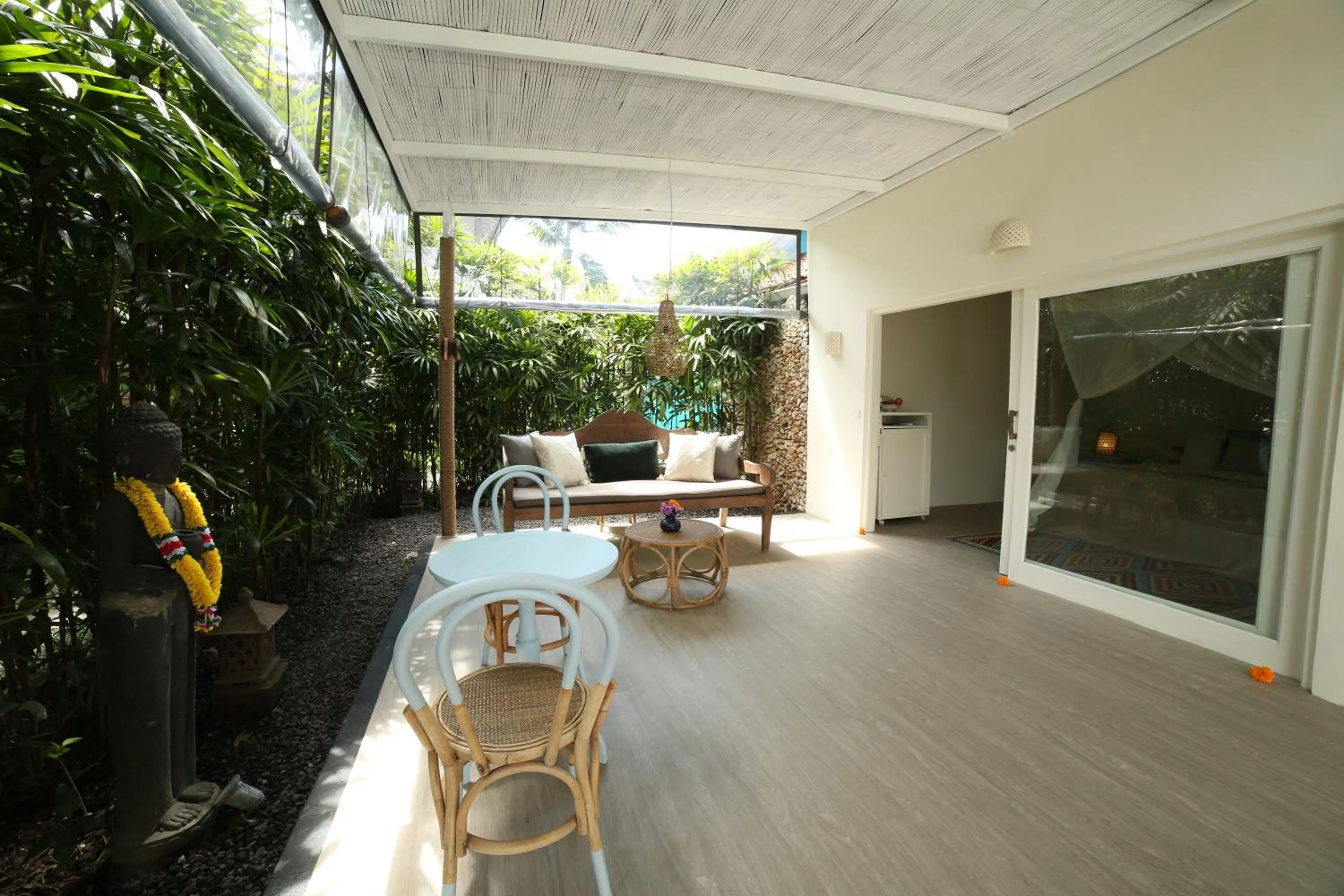 Balcony/Terrace in The Chillhouse Canggu by BVR Bali Holiday Rentals