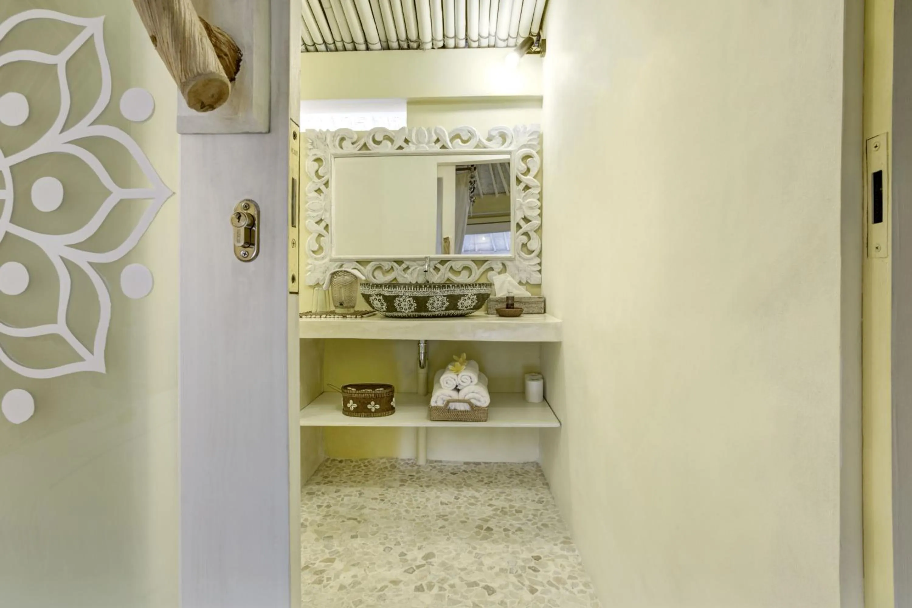 Bathroom in The Chillhouse Canggu by BVR Bali Holiday Rentals