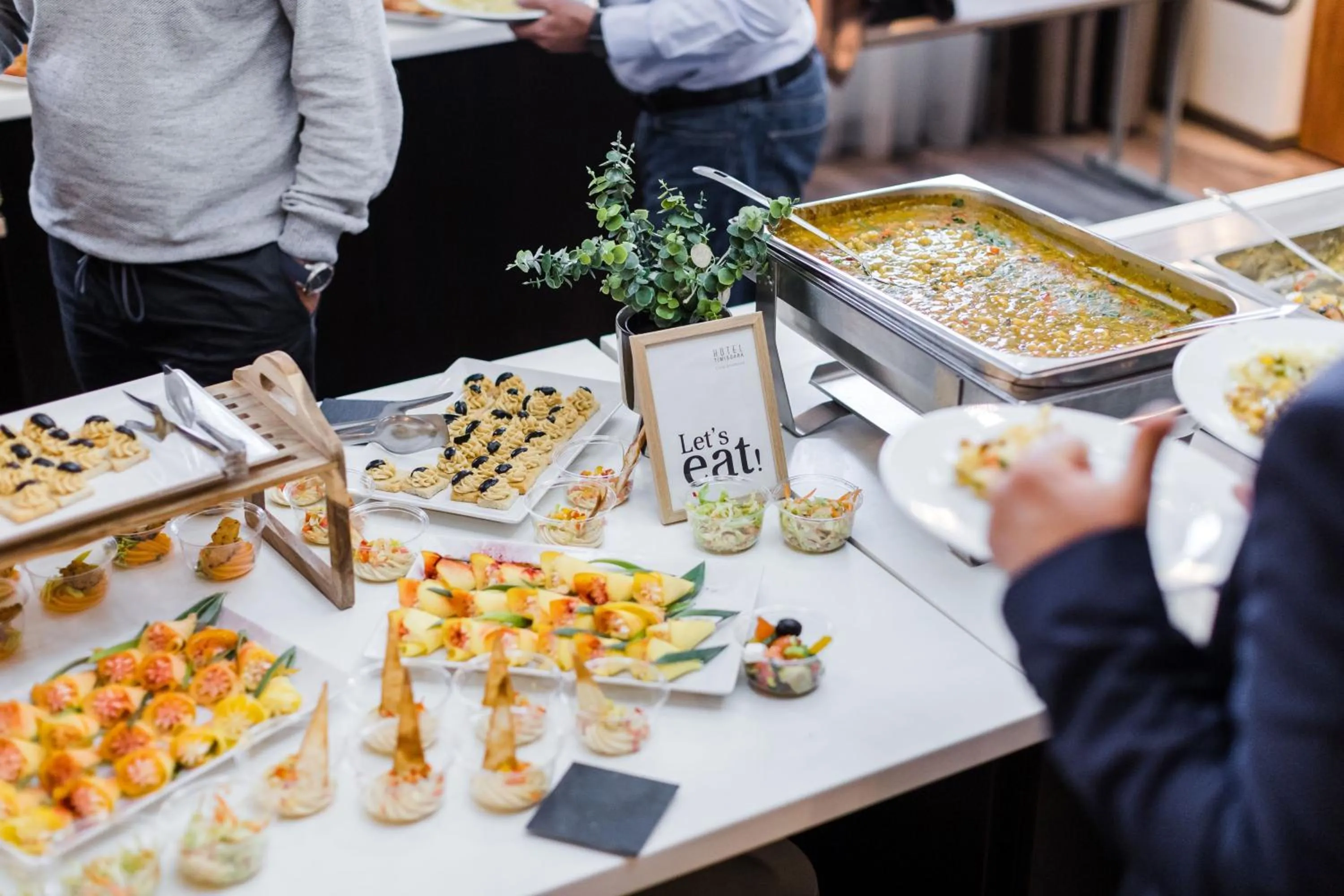 Food close-up in Hotel Timisoara