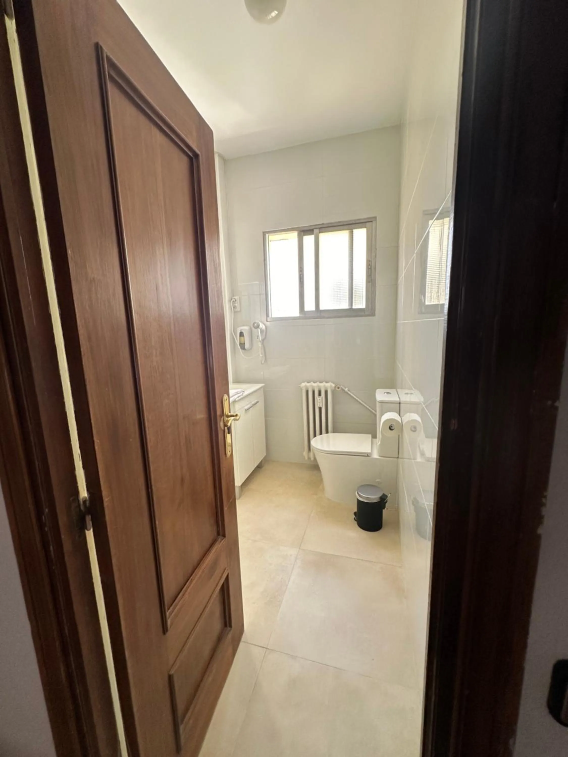 Shower in Hostal Arrate