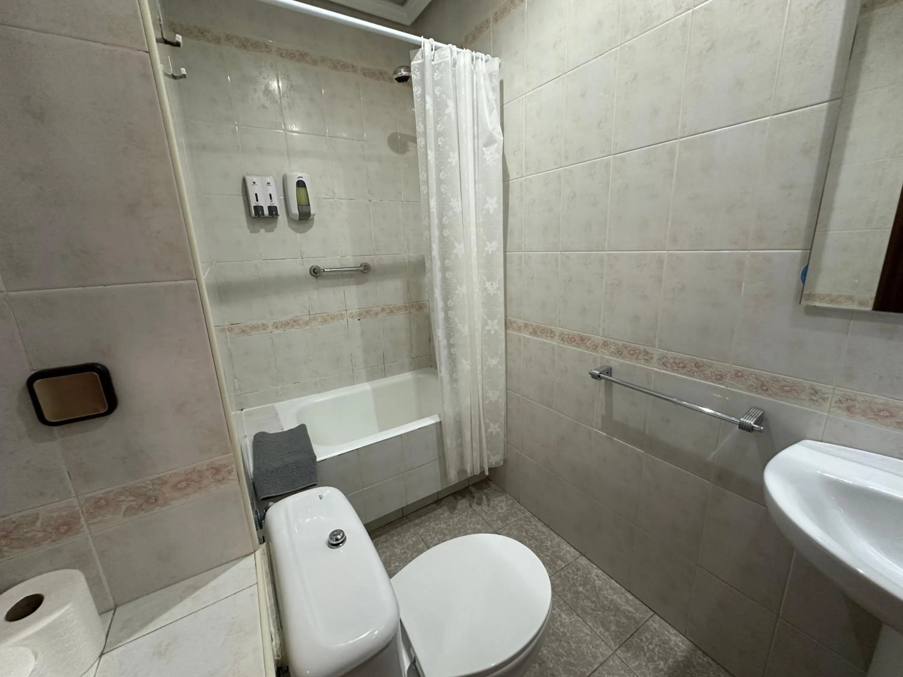 Bathroom in Hostal Arrate