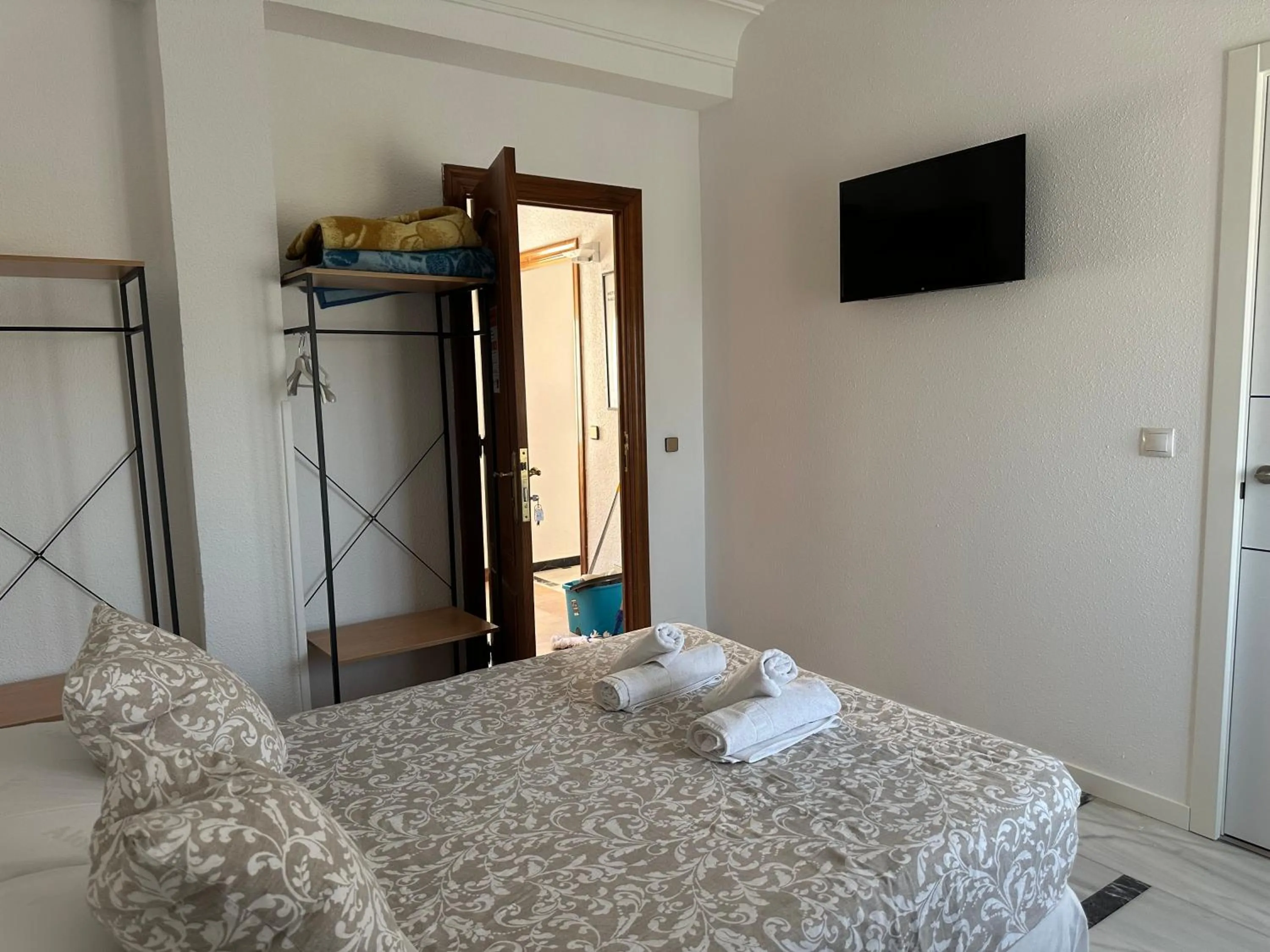 Bed in Hostal Arrate