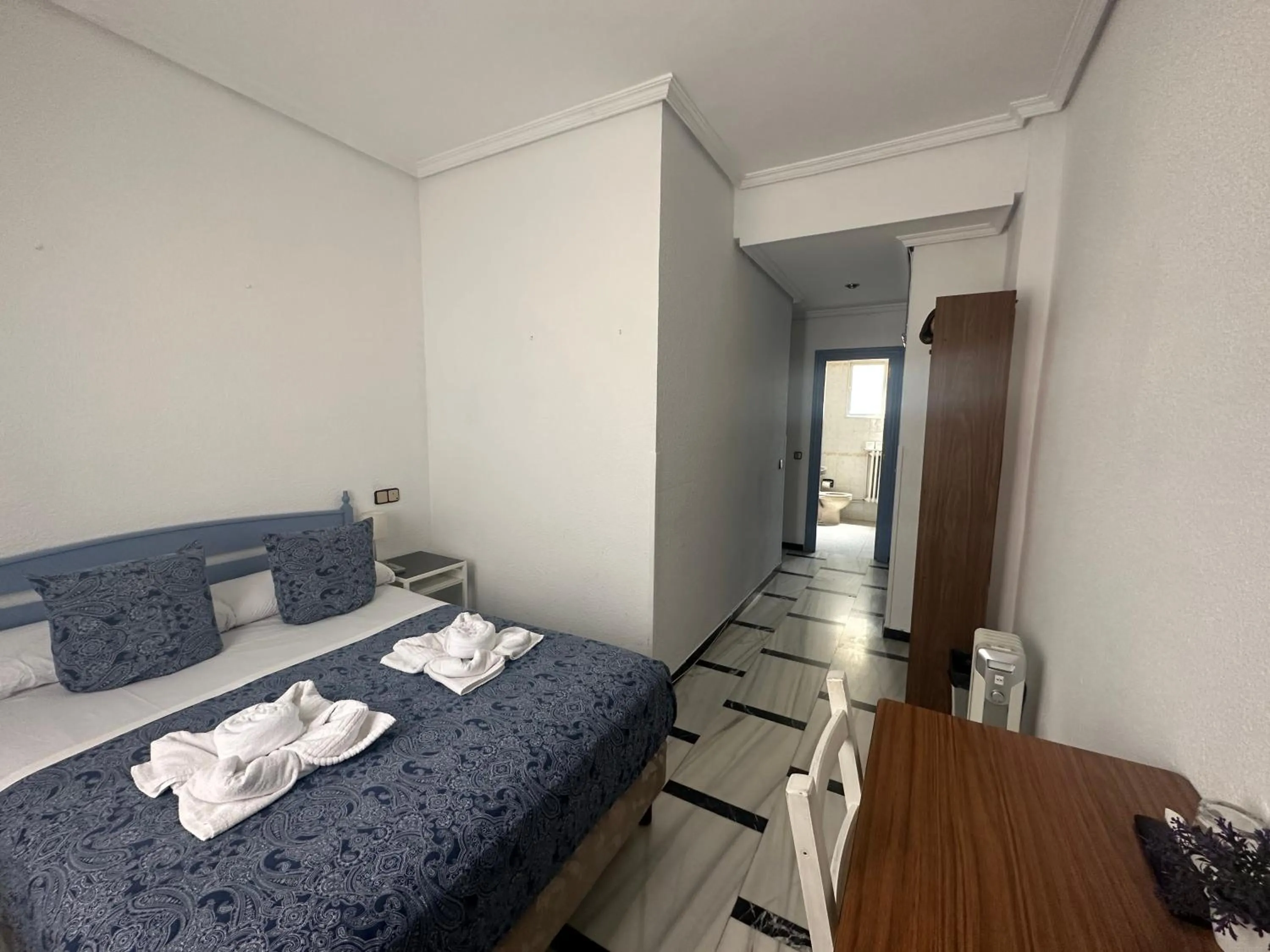 Bed in Hostal Arrate