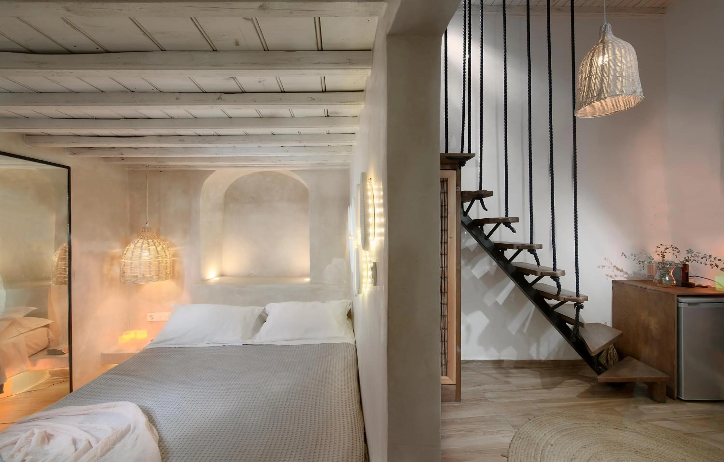 Bed in Little Venice Suites