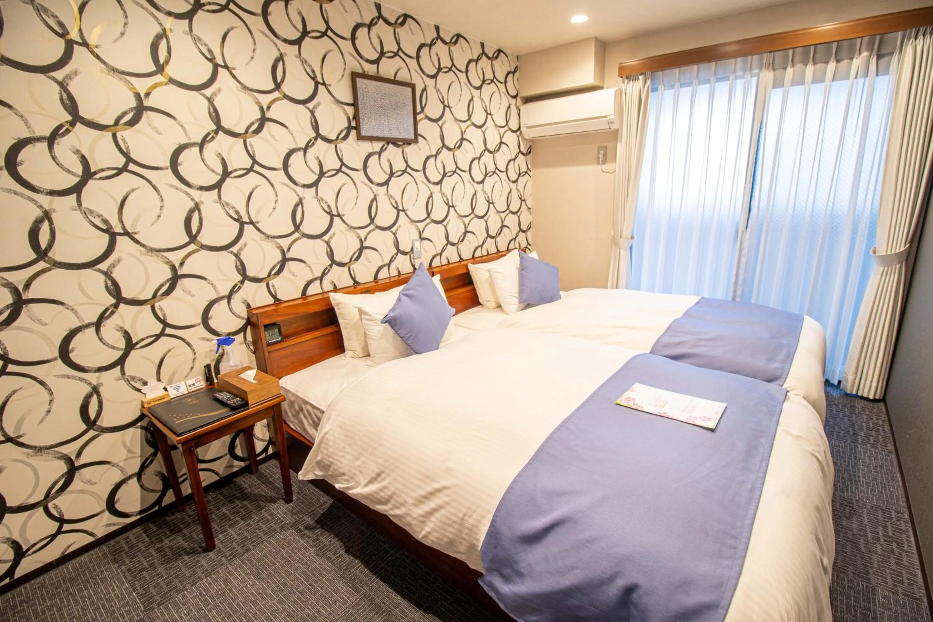 Bed in Stay SAKURA Kyoto Shijo Karasuma