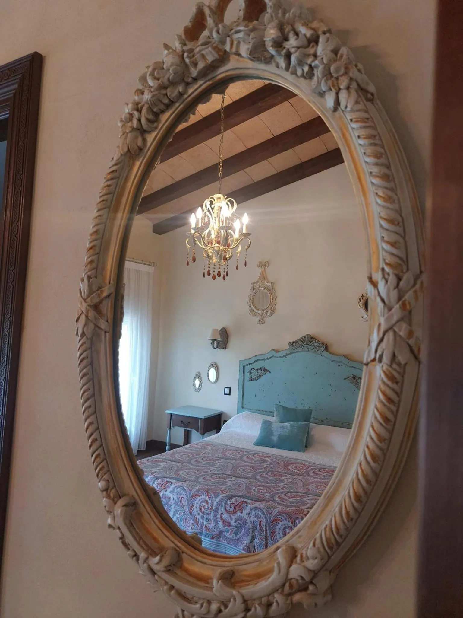 Bedroom, Bed in Casa de La Campana