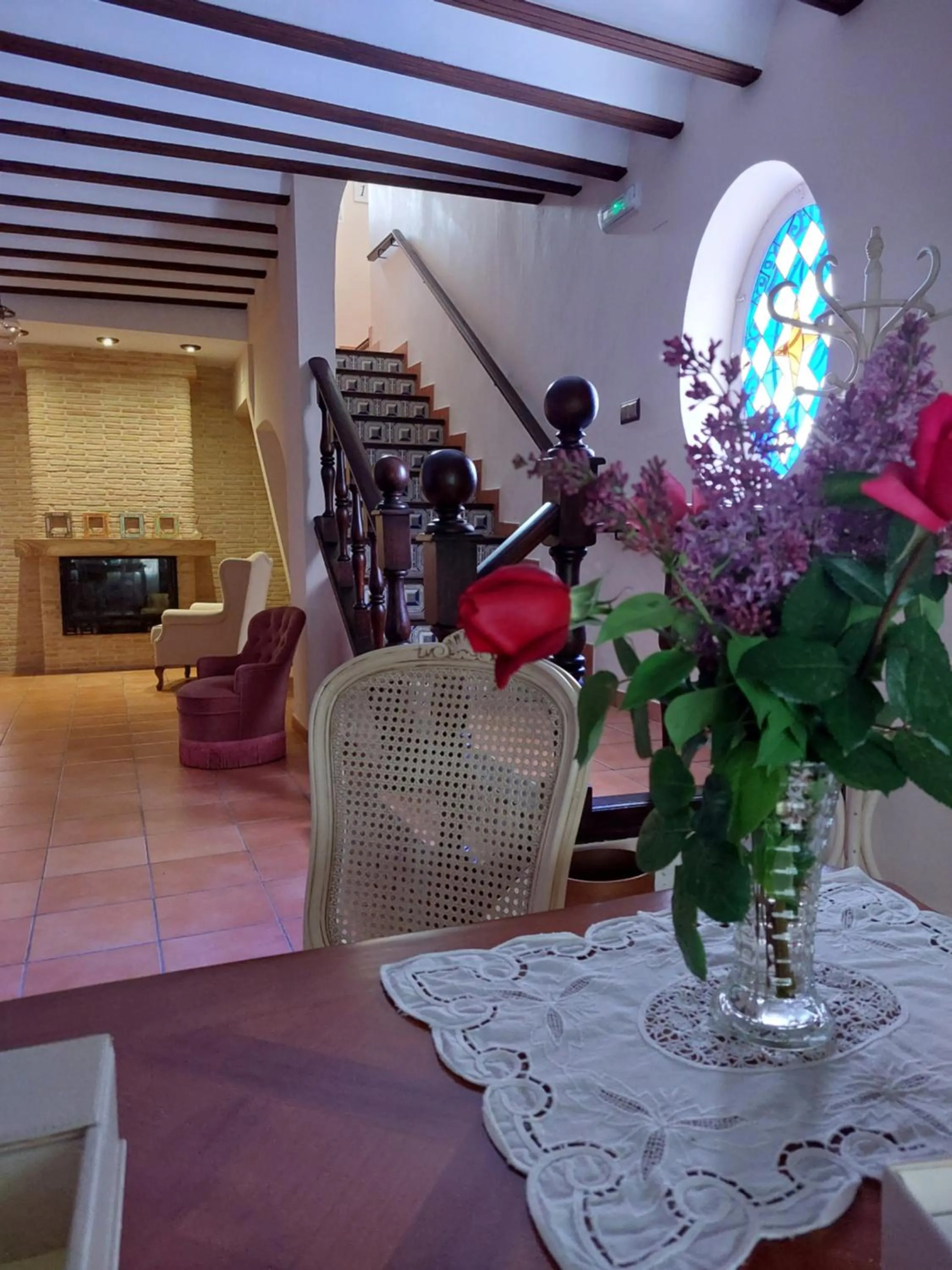 Lobby or reception in Casa de La Campana