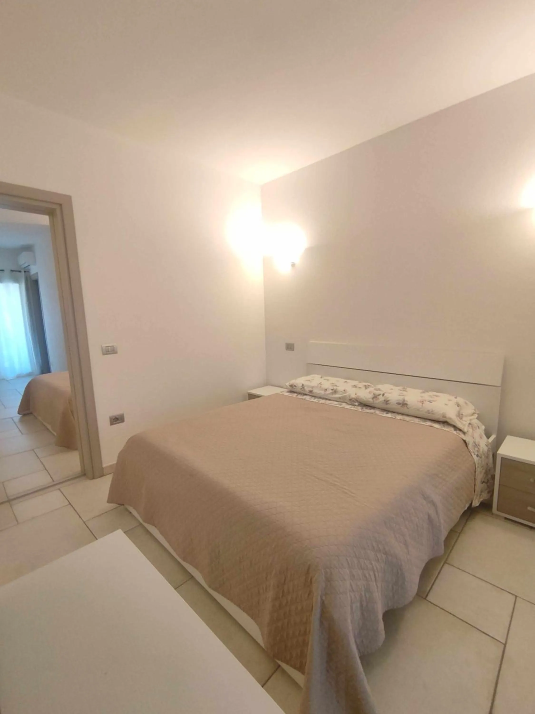 Bed in Villa Bianca BB e Apartments