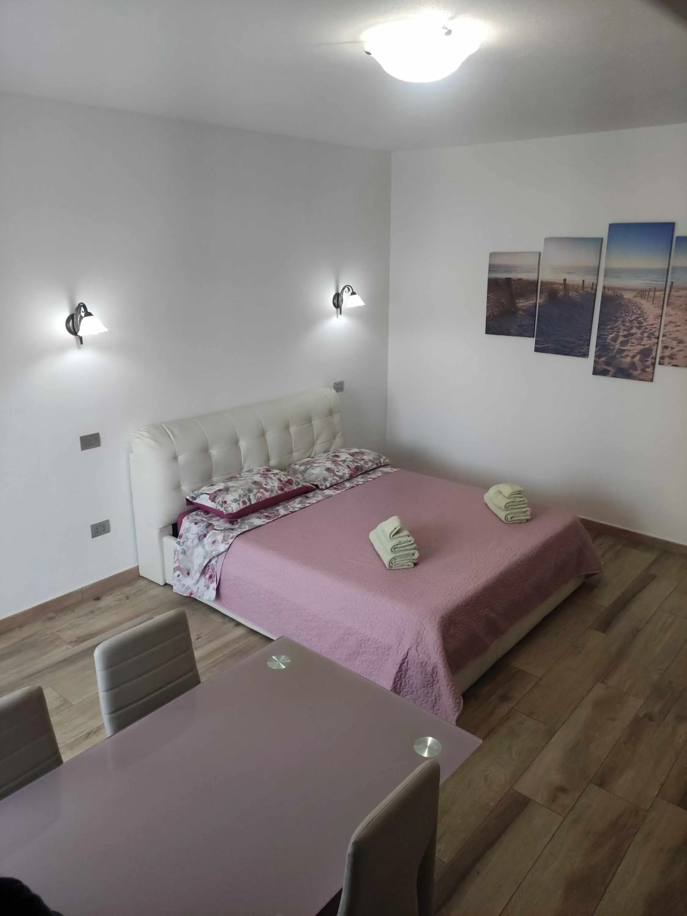 Bed in Villa Bianca BB e Apartments