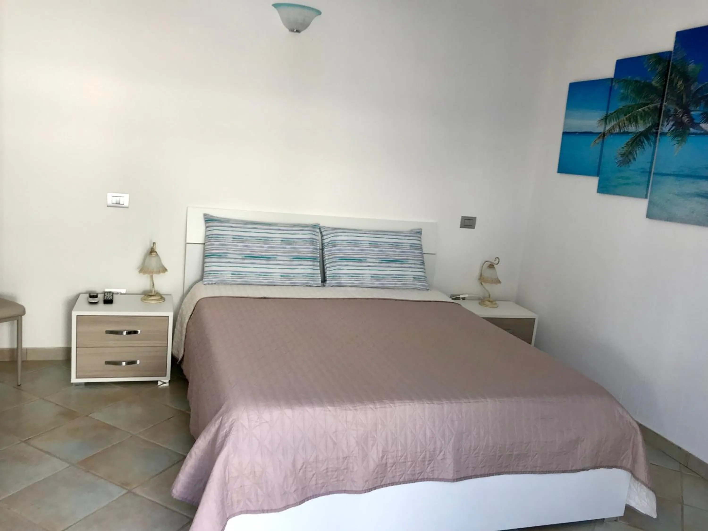 Bed in Villa Bianca BB e Apartments