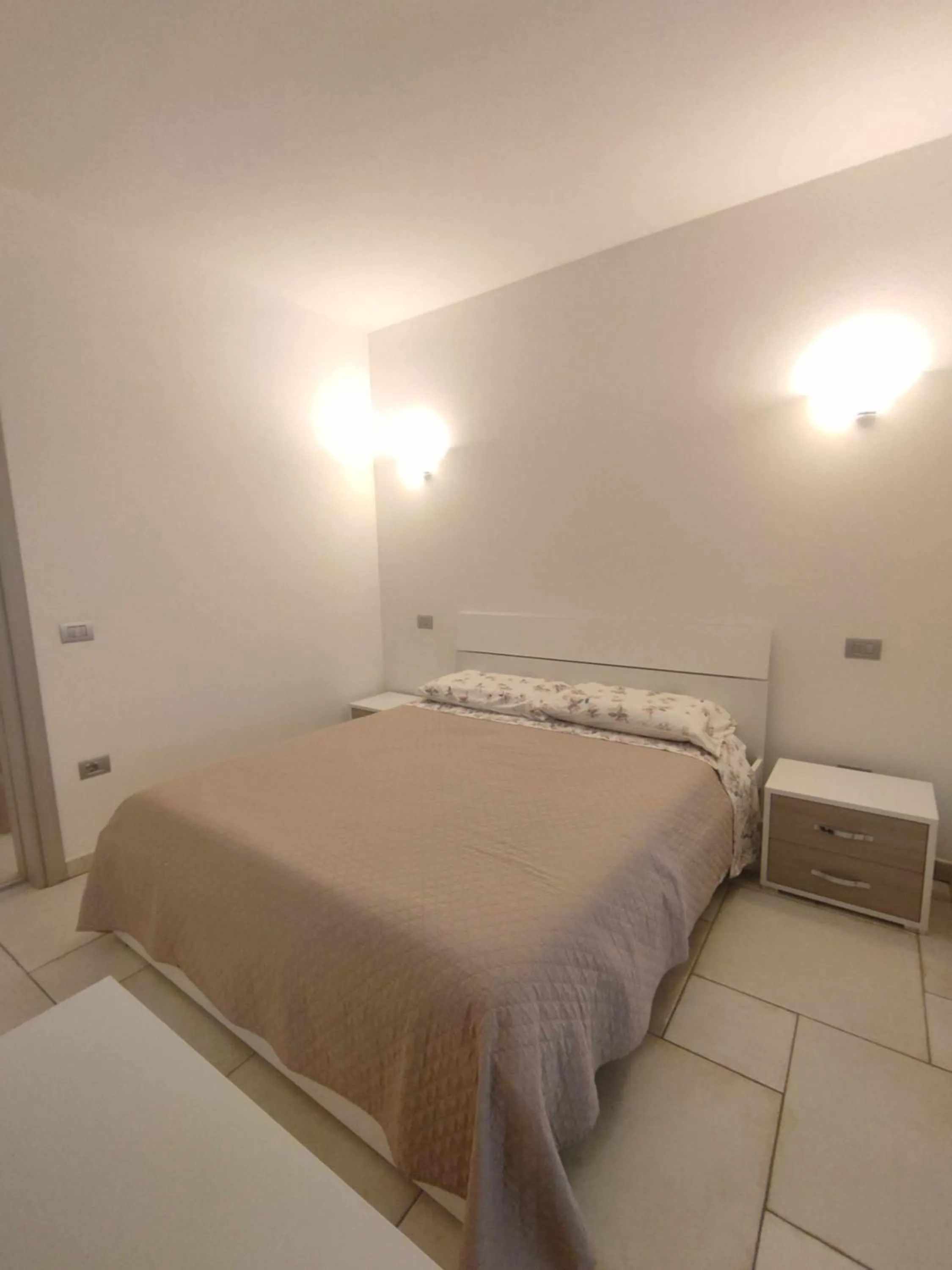 Bed in Villa Bianca BB e Apartments