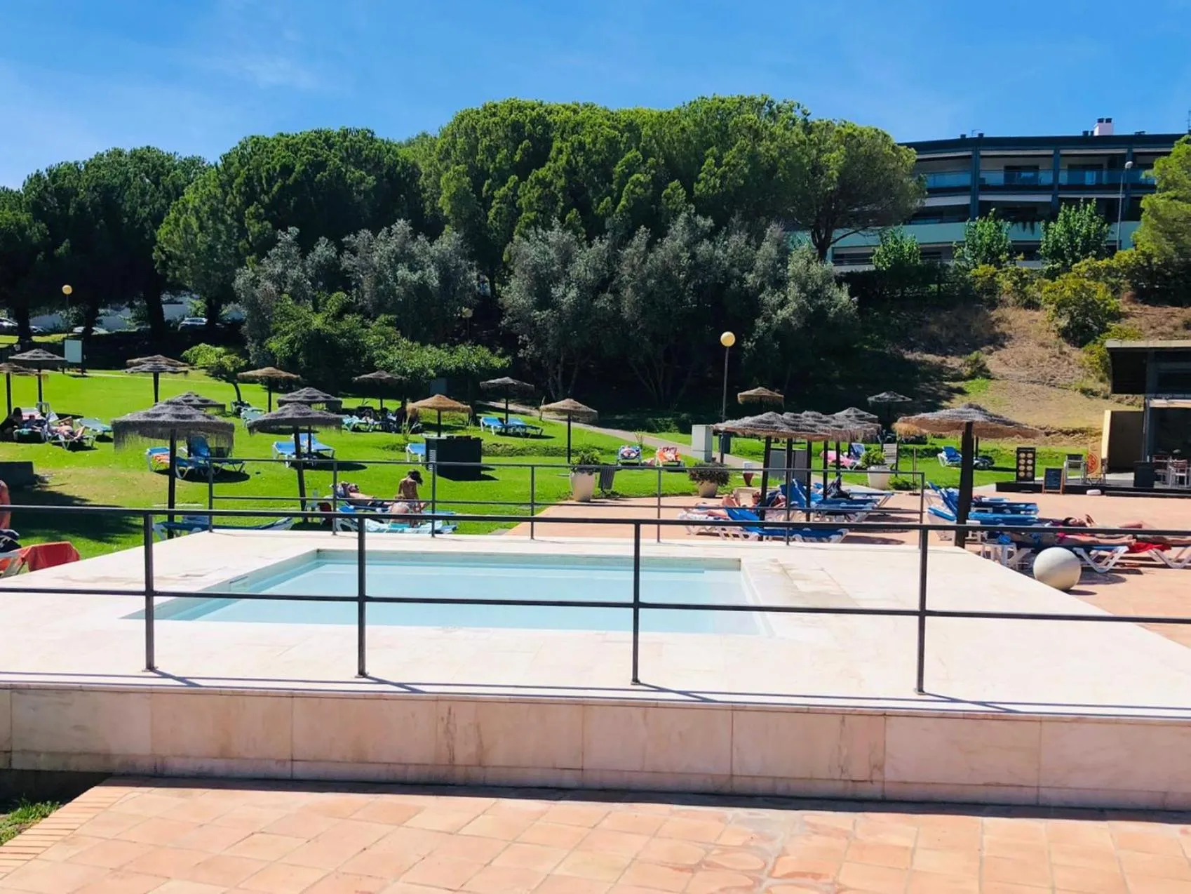 Pool view in VitaSol Park