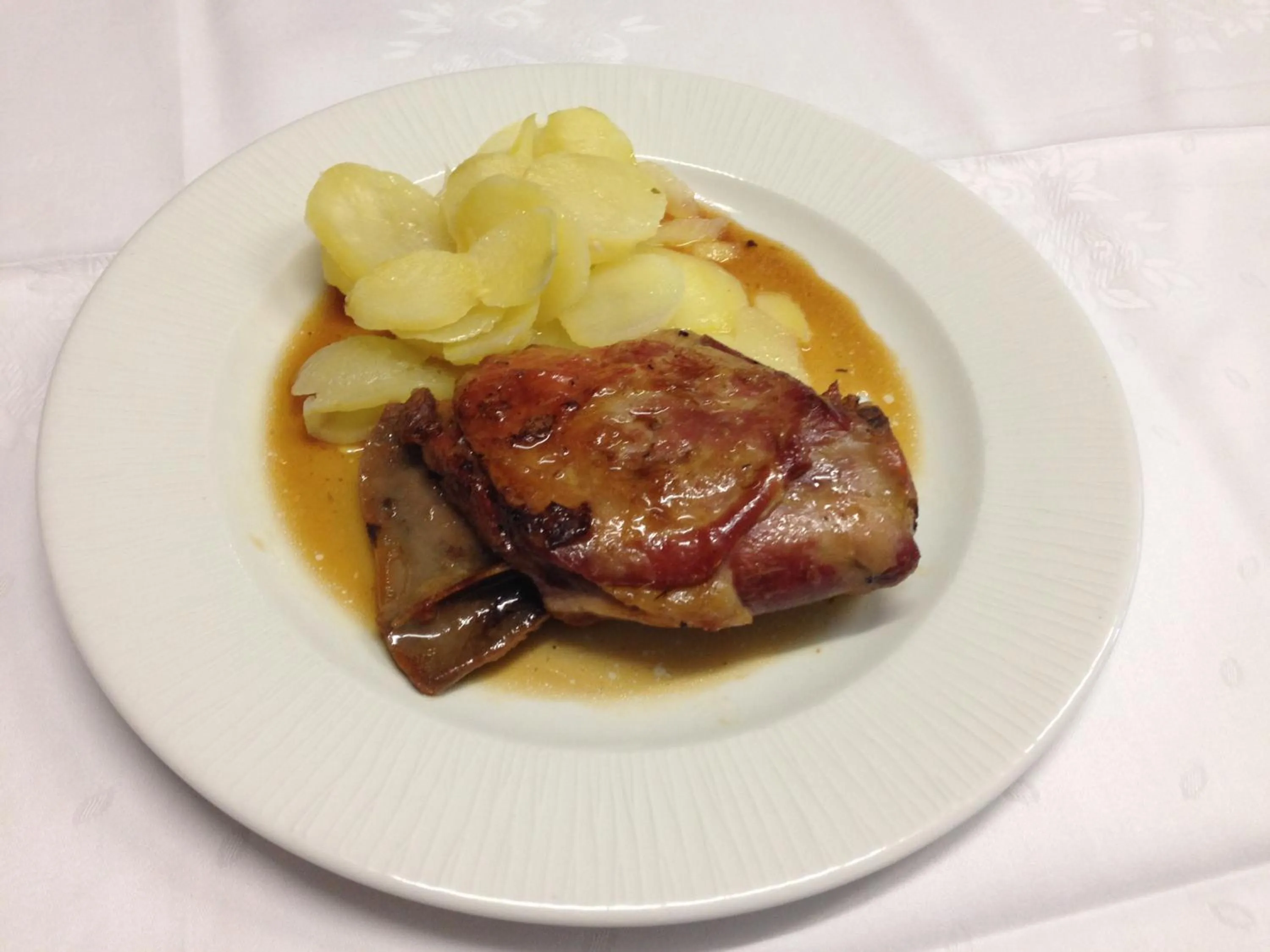 Food close-up in Hotel Marivella