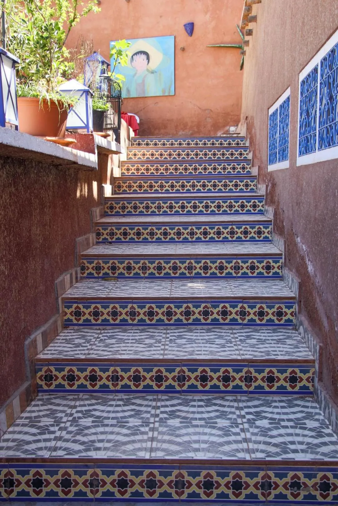 Patio in Riad Malak