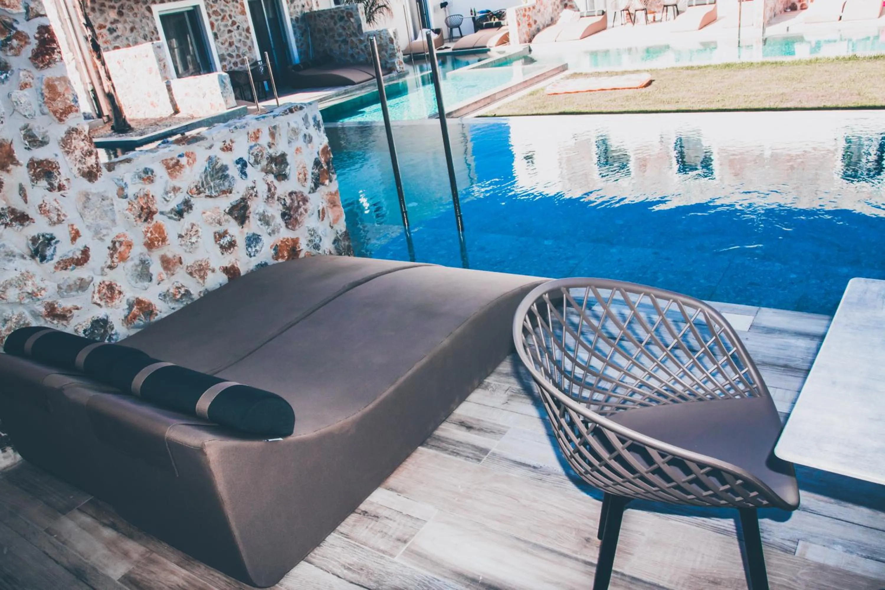 Balcony/Terrace in Sunshine Hotel Tigaki