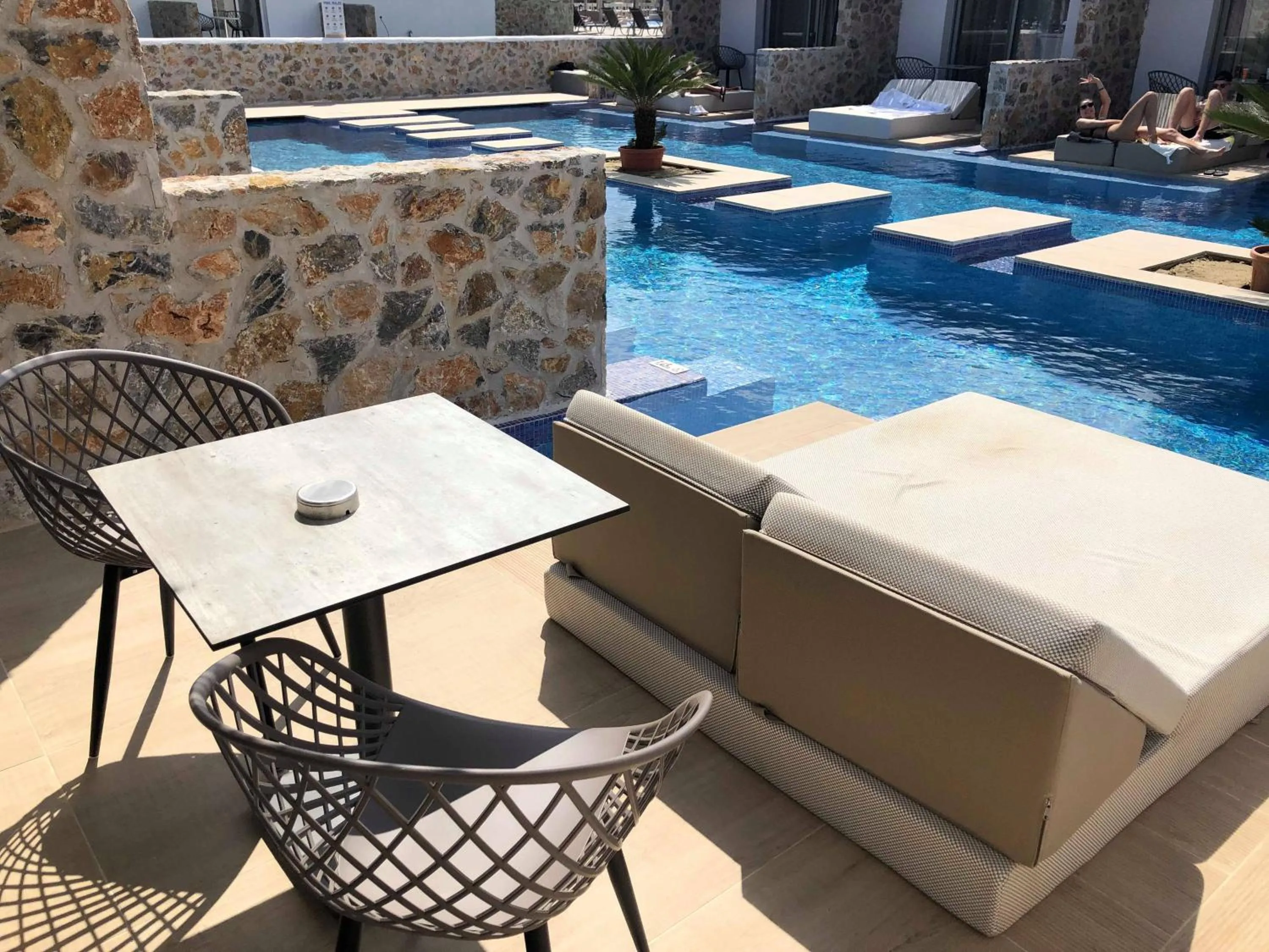 Balcony/Terrace in Sunshine Hotel Tigaki