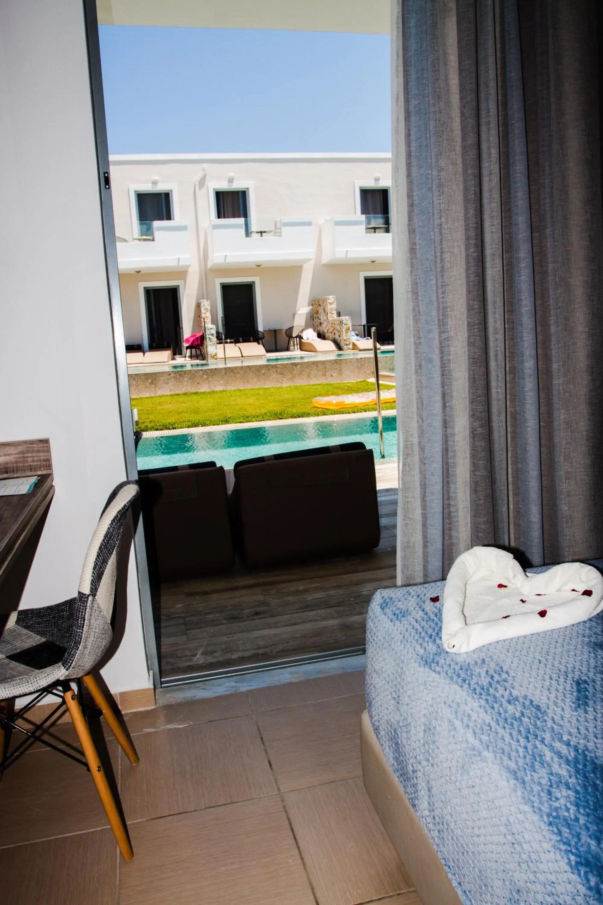 View (from property/room) in Sunshine Hotel Tigaki