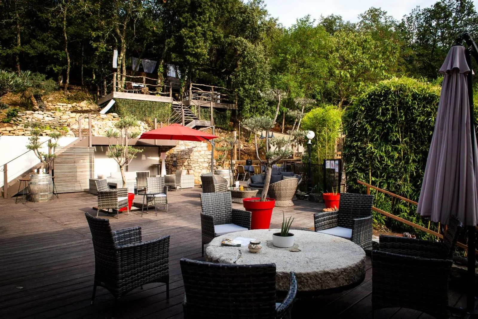 Patio in Le Belvedere