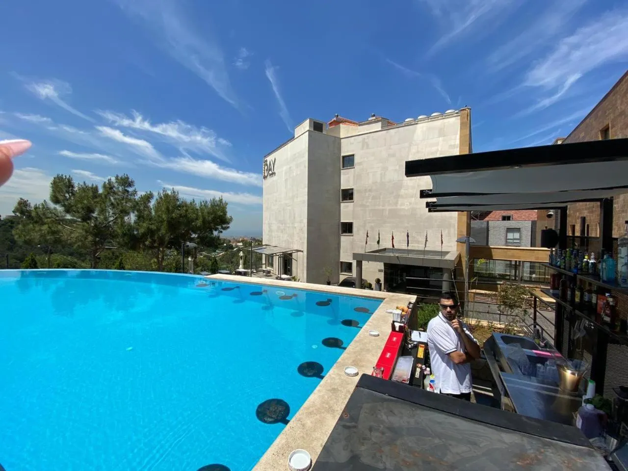 Property building in The Ray Hotel and Studios