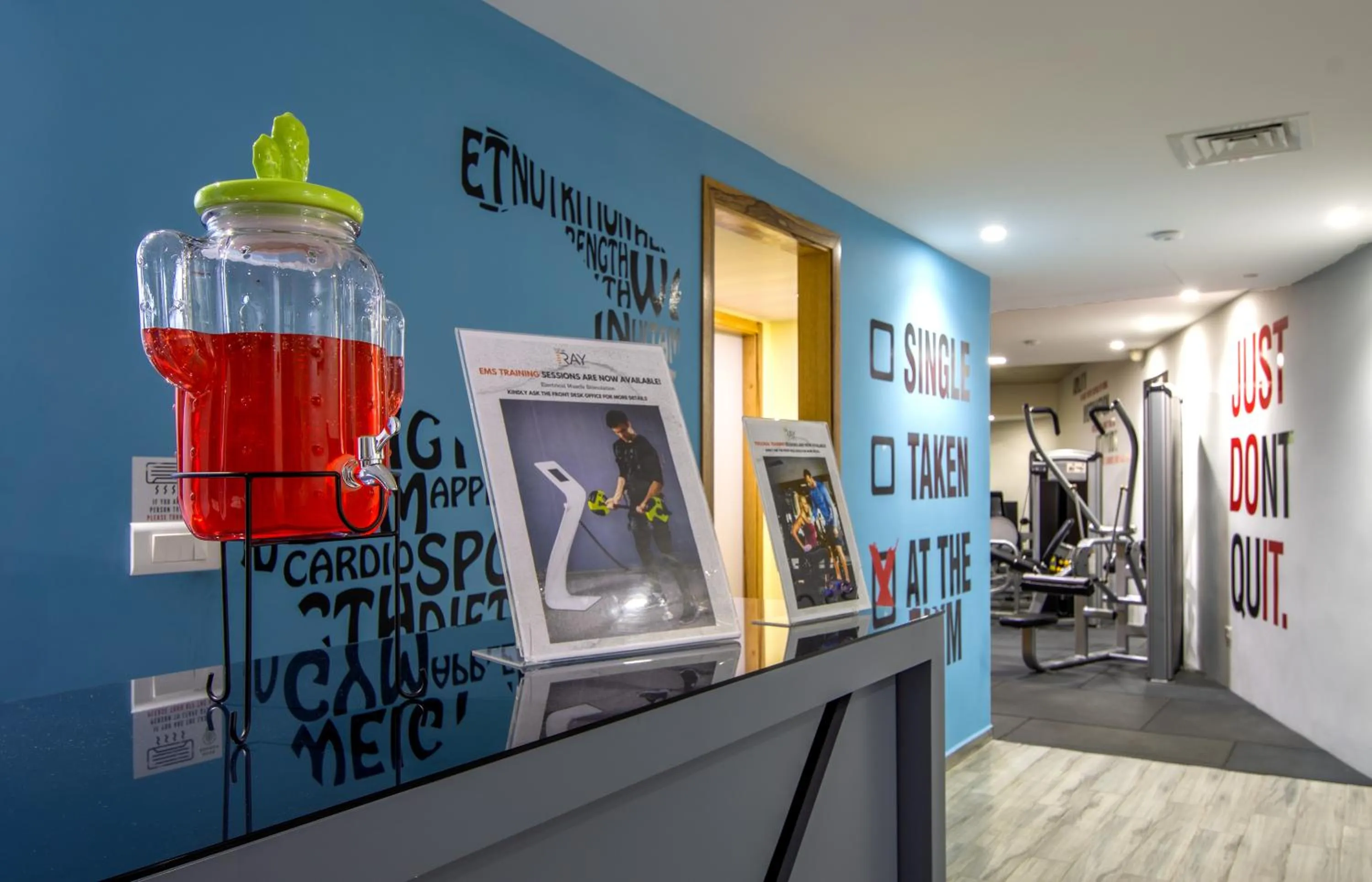 Fitness centre/facilities in The Ray Hotel and Studios