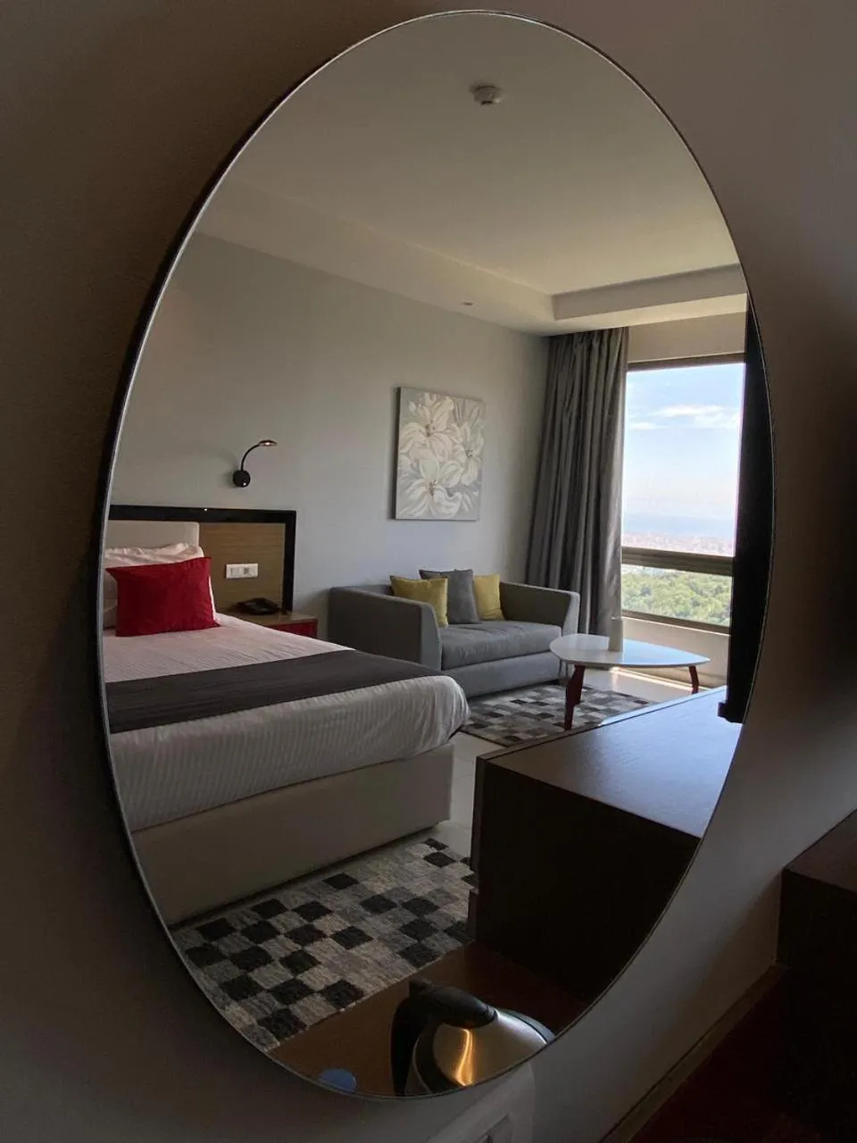 Bed in The Ray Hotel and Studios