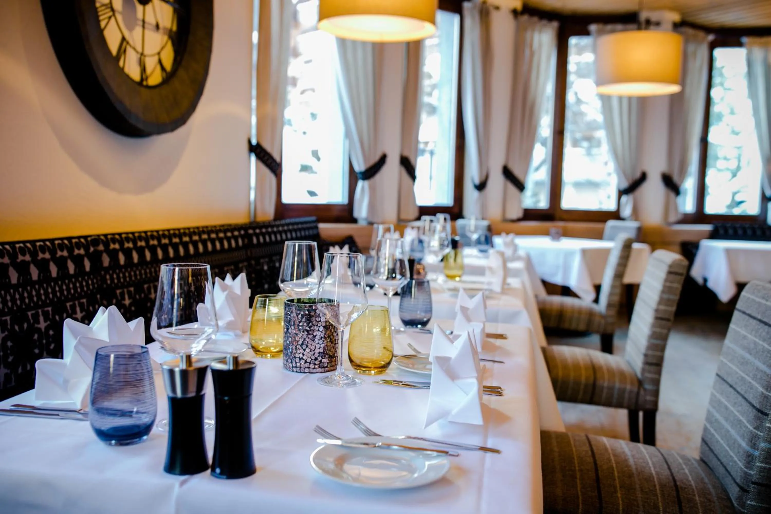 Restaurant/places to eat in Hotel Piz Buin Klosters