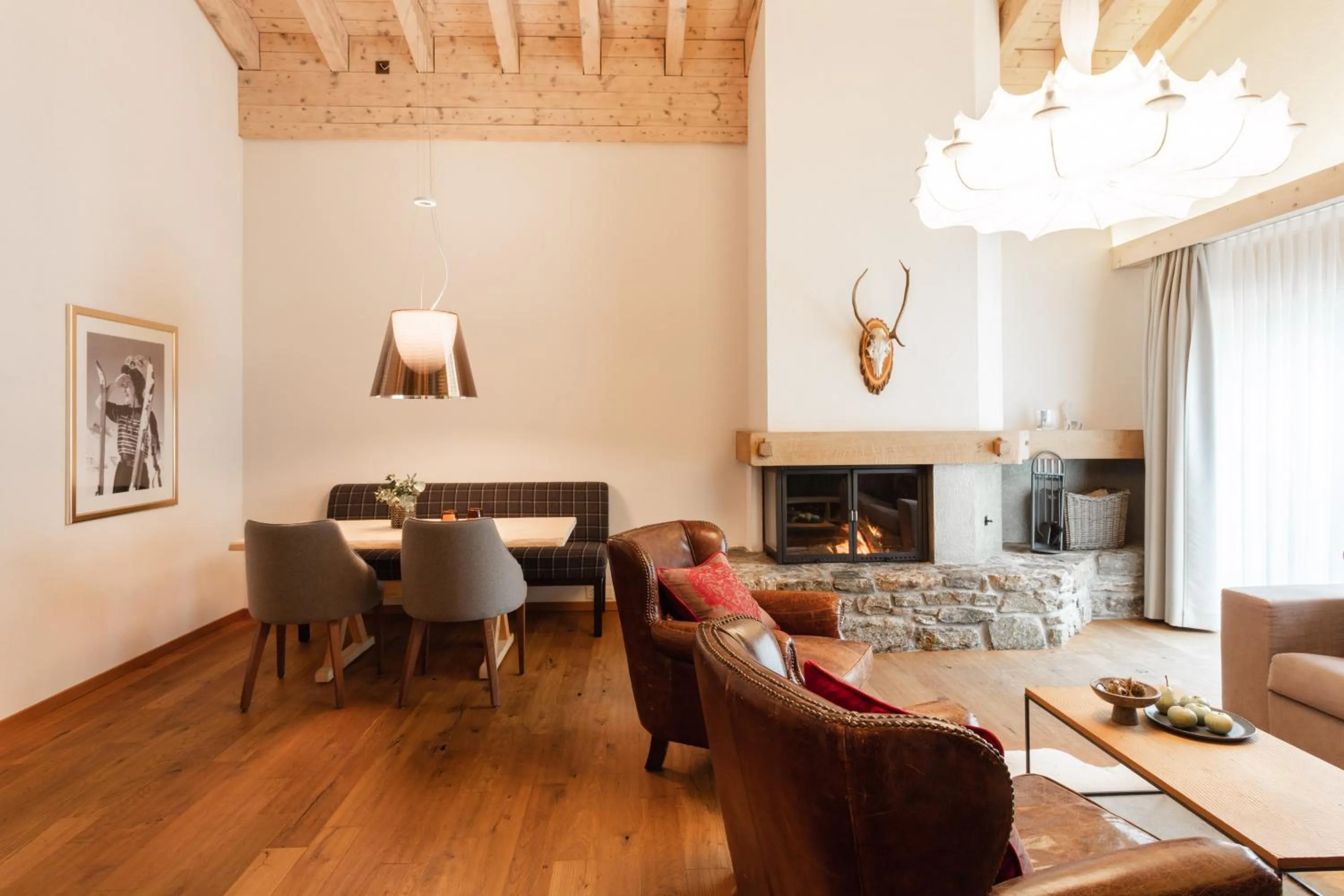 Living room in Hotel Piz Buin Klosters