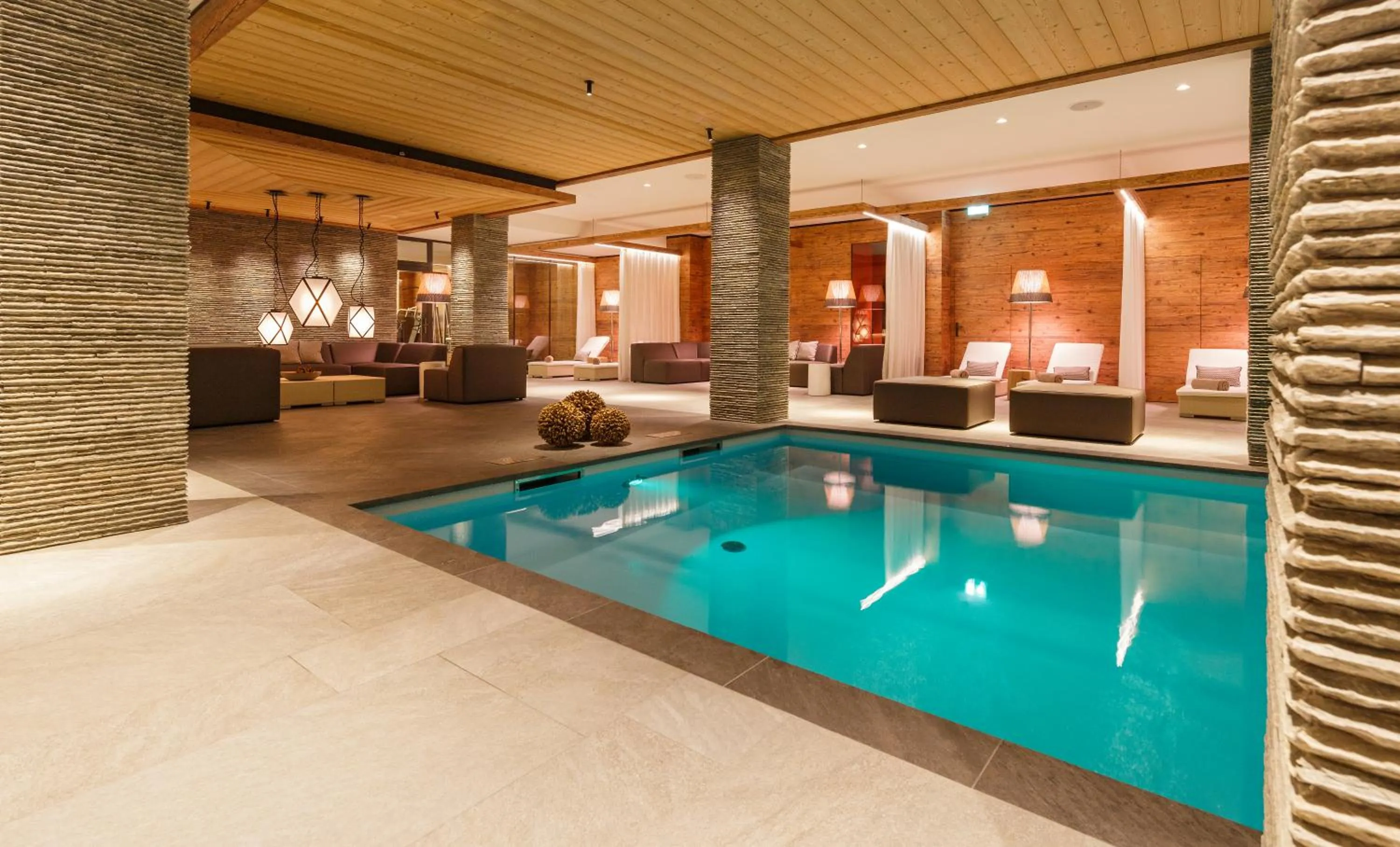 Seating area in Hotel Piz Buin Klosters