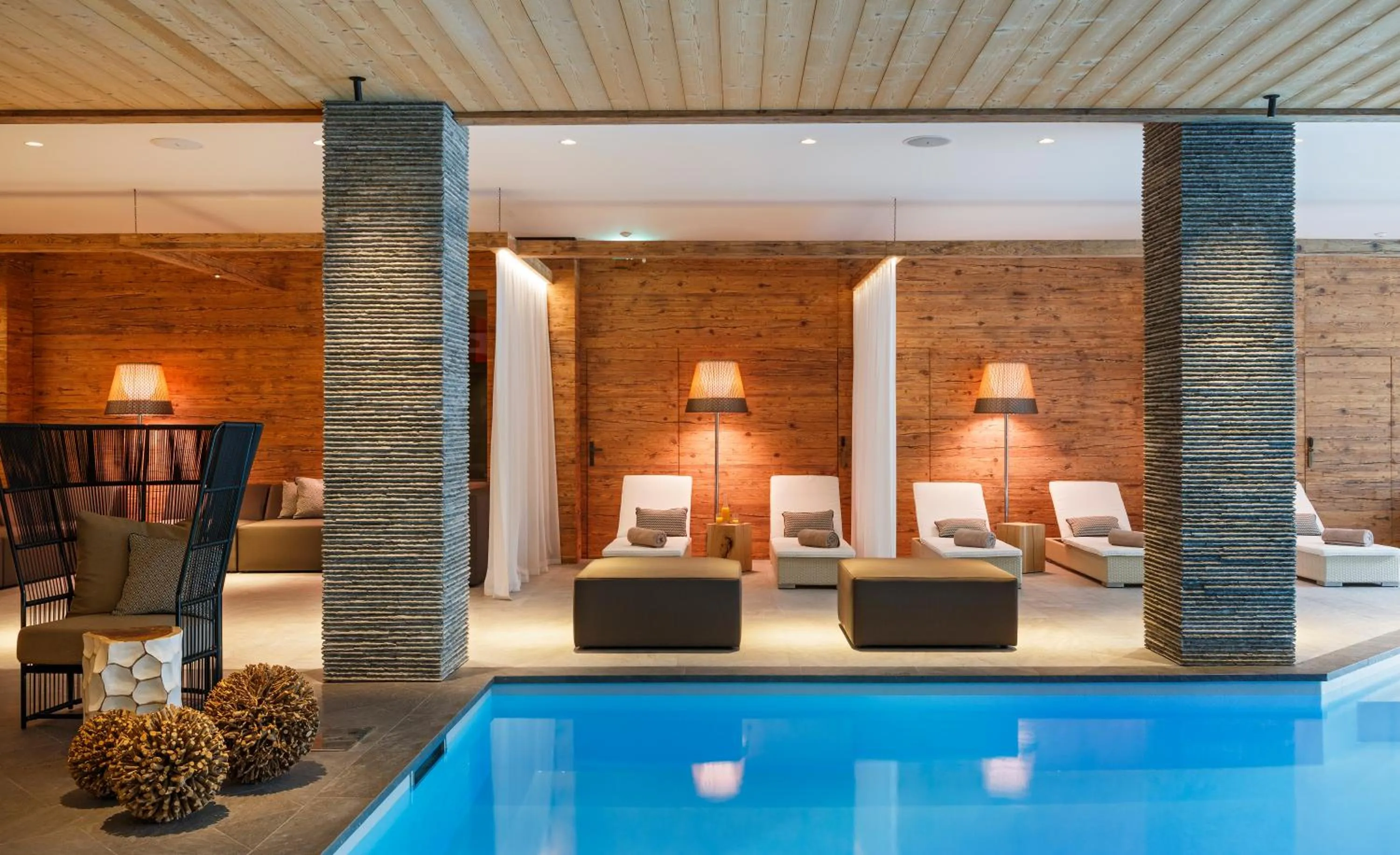 Spa and wellness centre/facilities in Hotel Piz Buin Klosters
