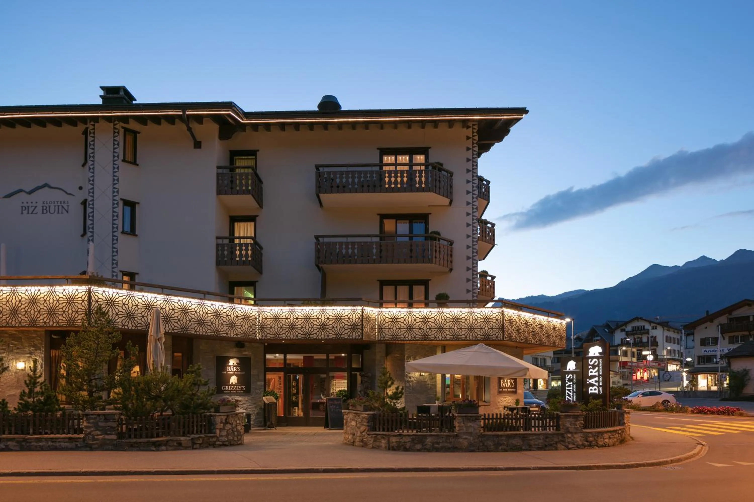 Restaurant/places to eat in Hotel Piz Buin Klosters